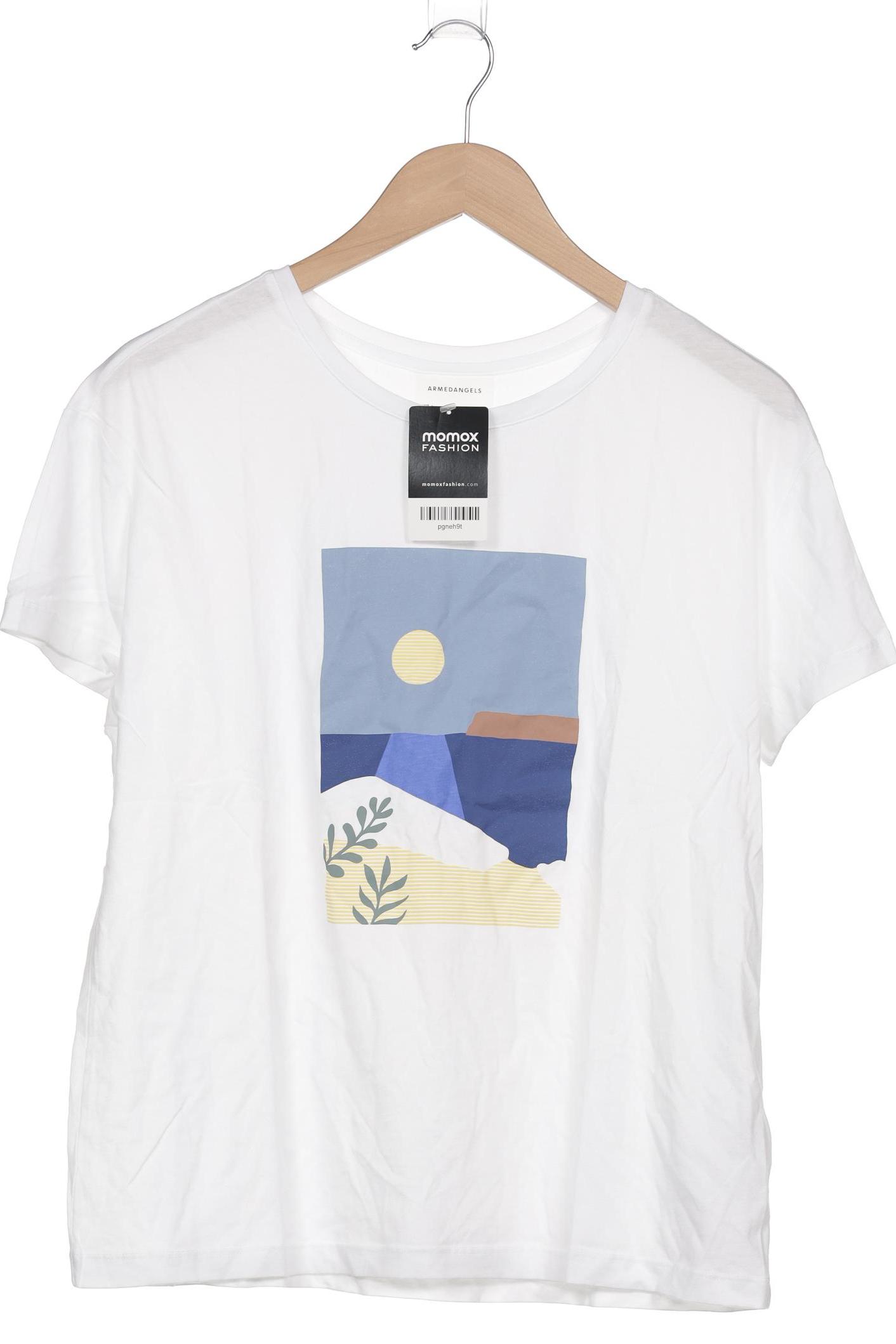 

Armedangels Damen T-Shirt, weiß, Gr. 40