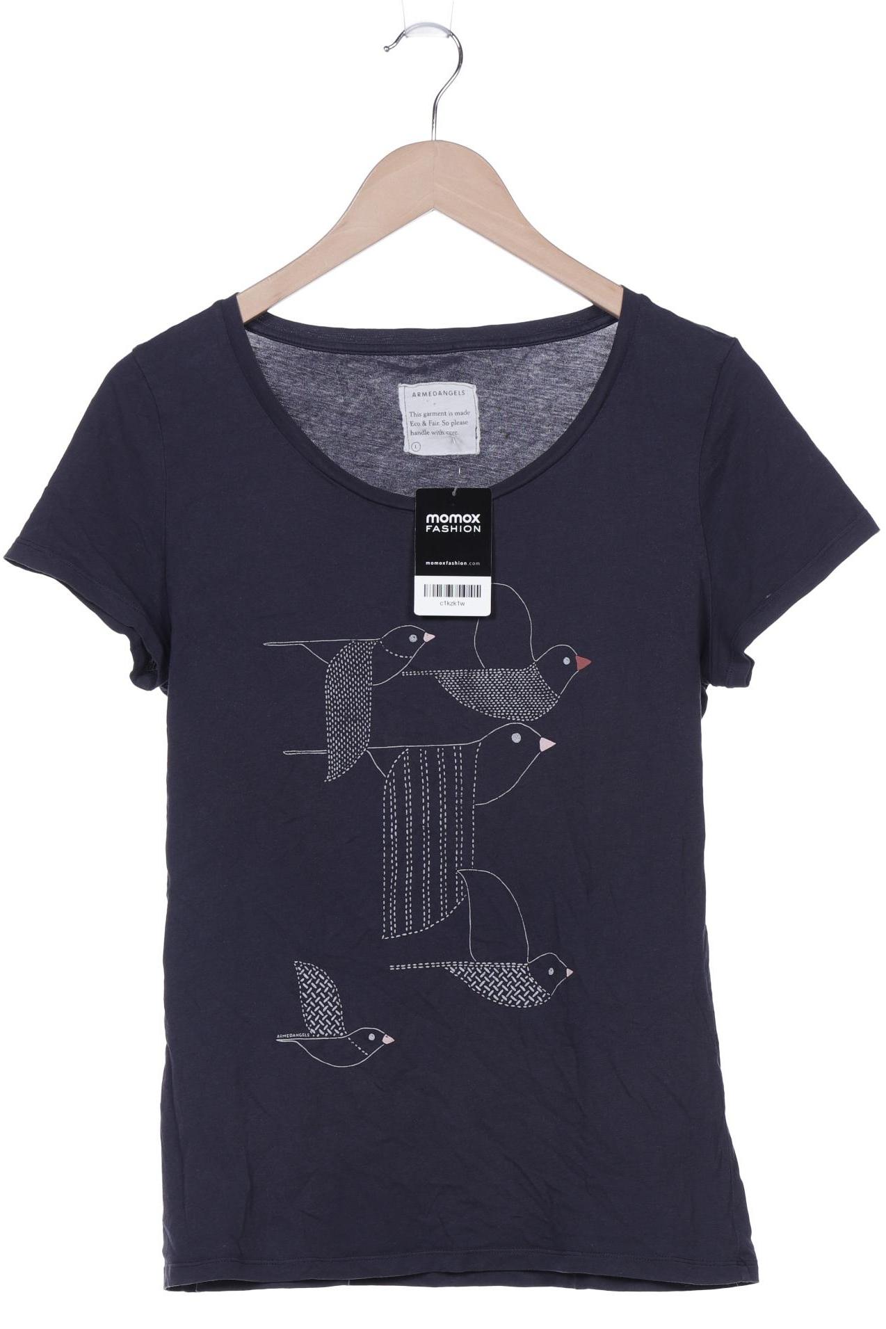 

Armedangels Damen T-Shirt, marineblau, Gr. 42