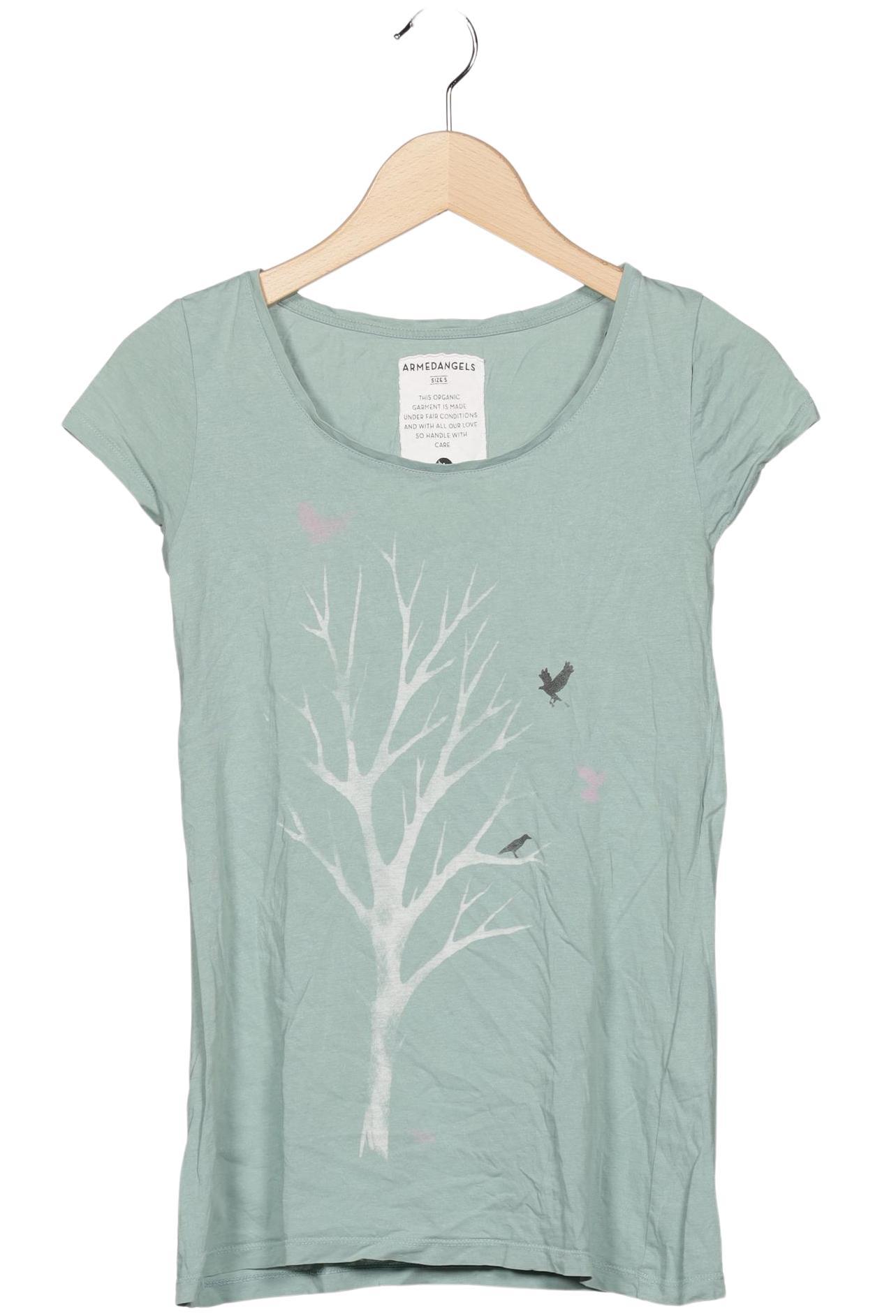 

Armedangels Damen T-Shirt, hellgrün, Gr. 36