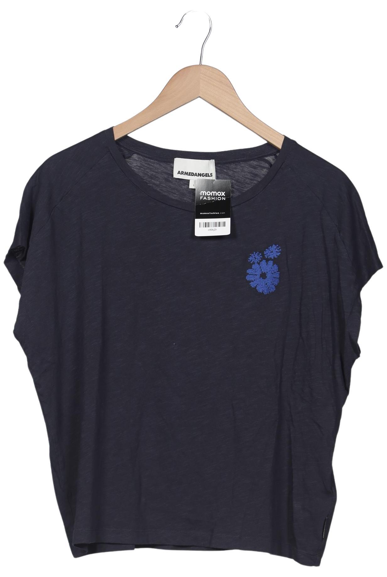 

Armedangels Damen T-Shirt, marineblau, Gr. 42