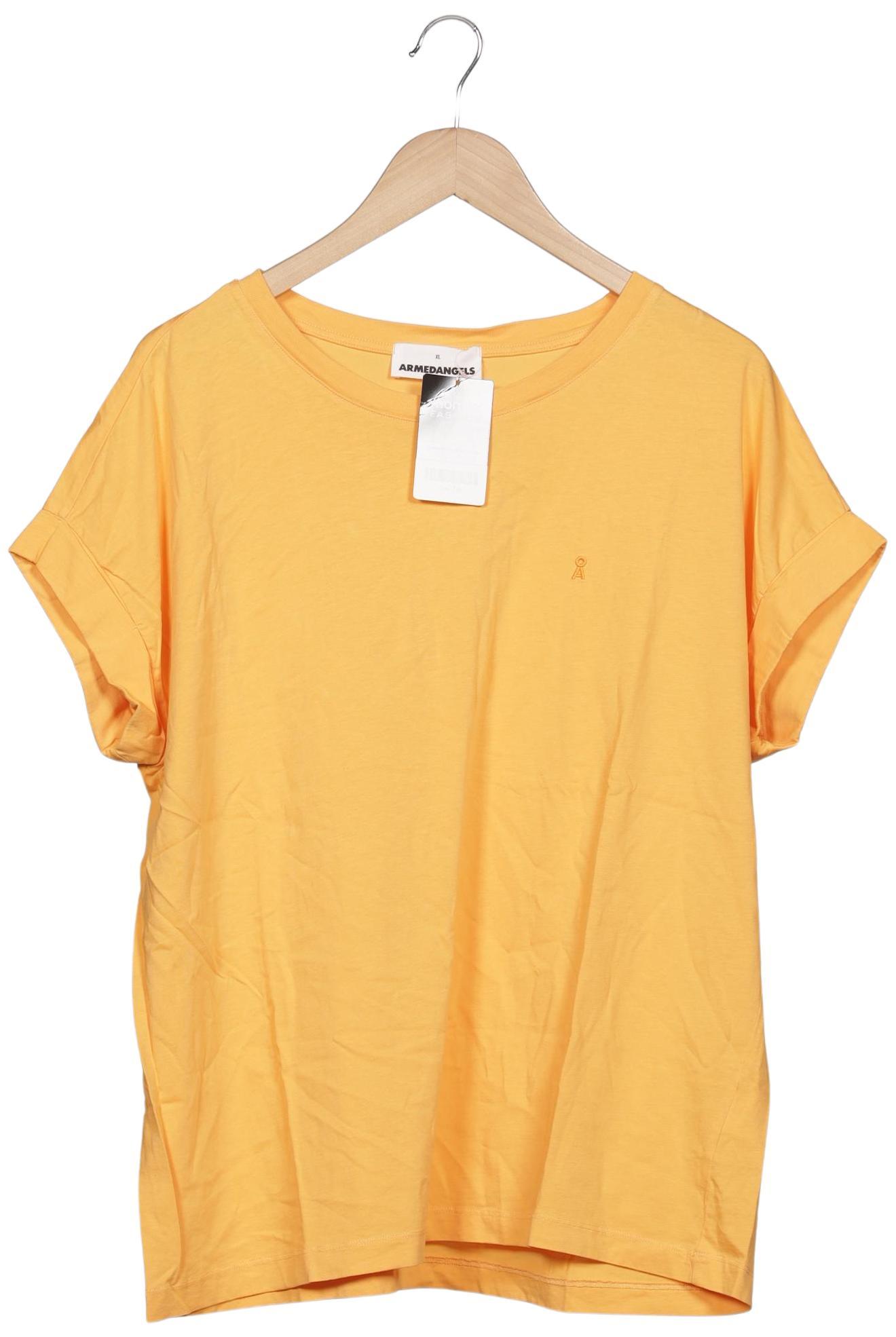 

Armedangels Damen T-Shirt, gelb, Gr. 44