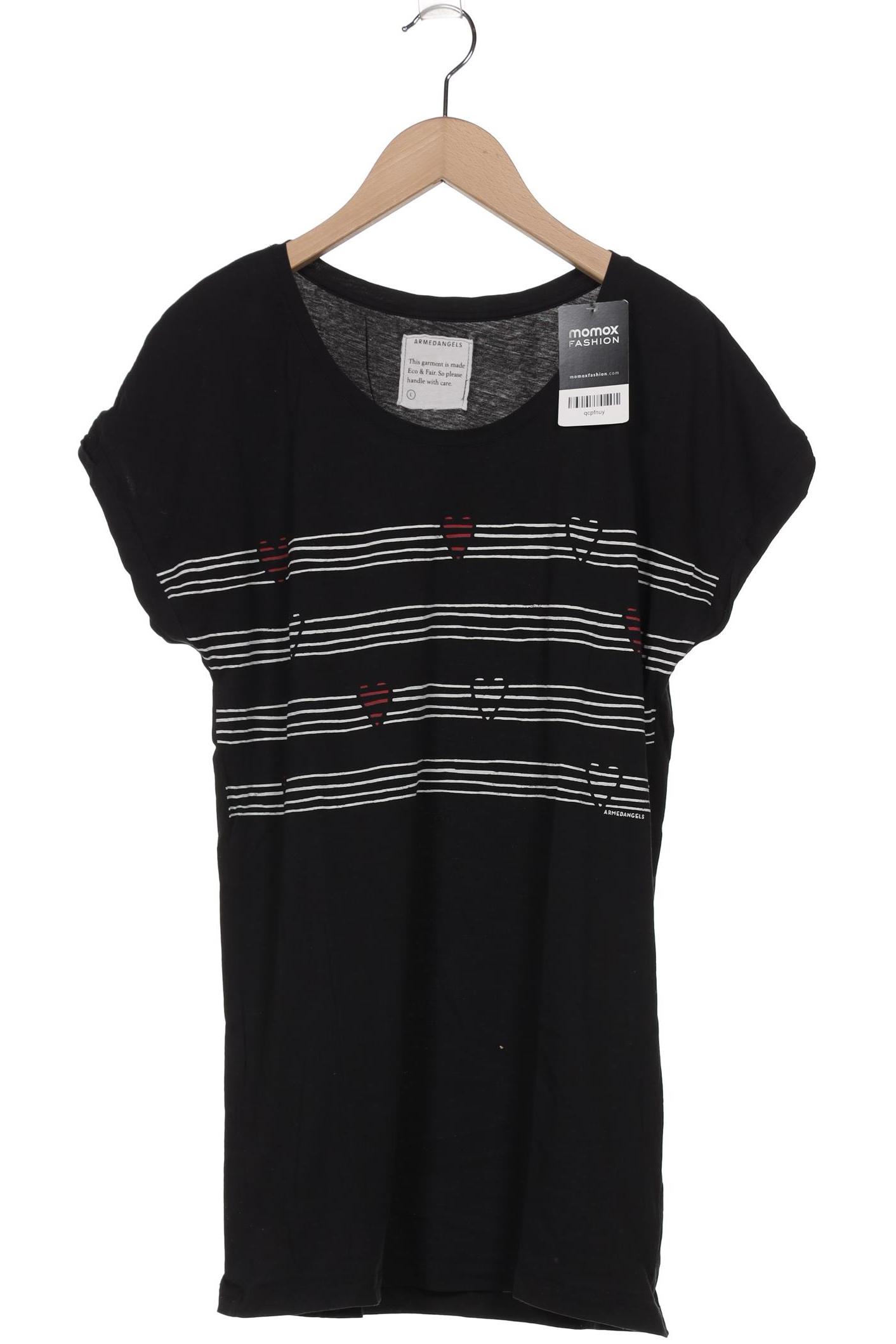 

Armedangels Damen T-Shirt, schwarz, Gr. 42