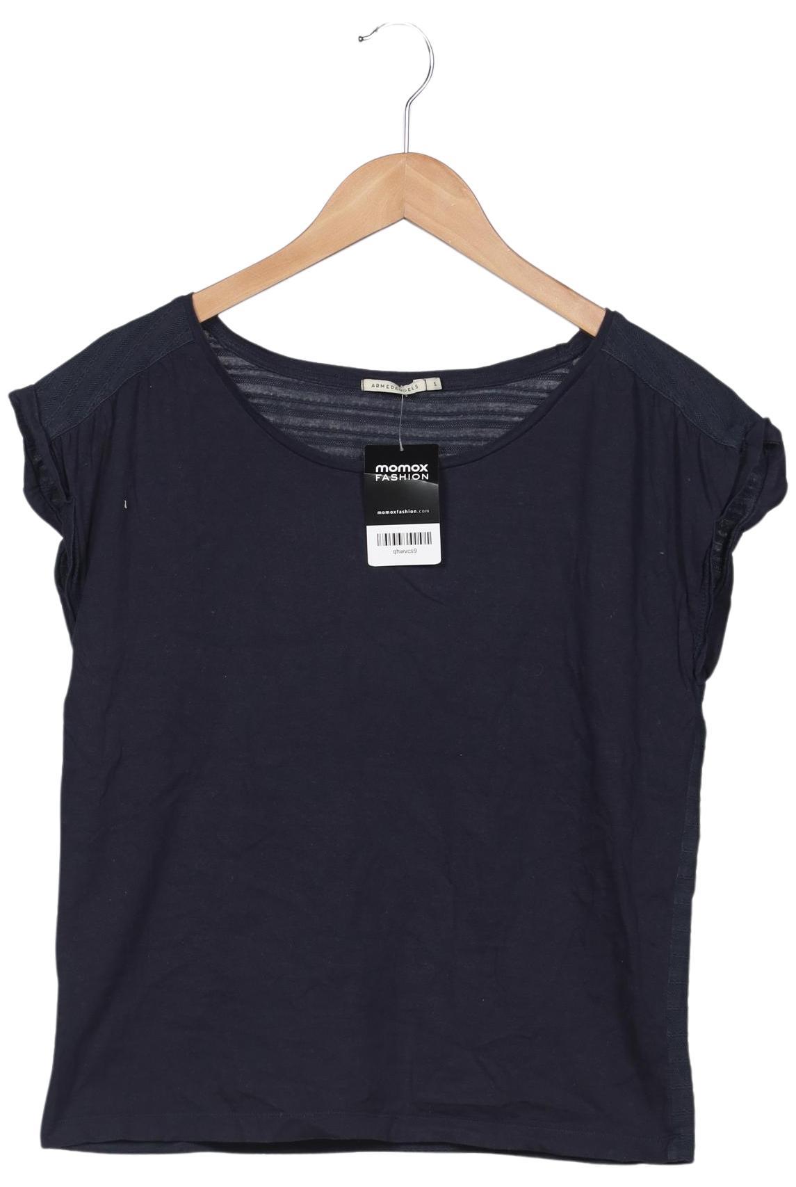 

Armedangels Damen T-Shirt, marineblau, Gr. 36