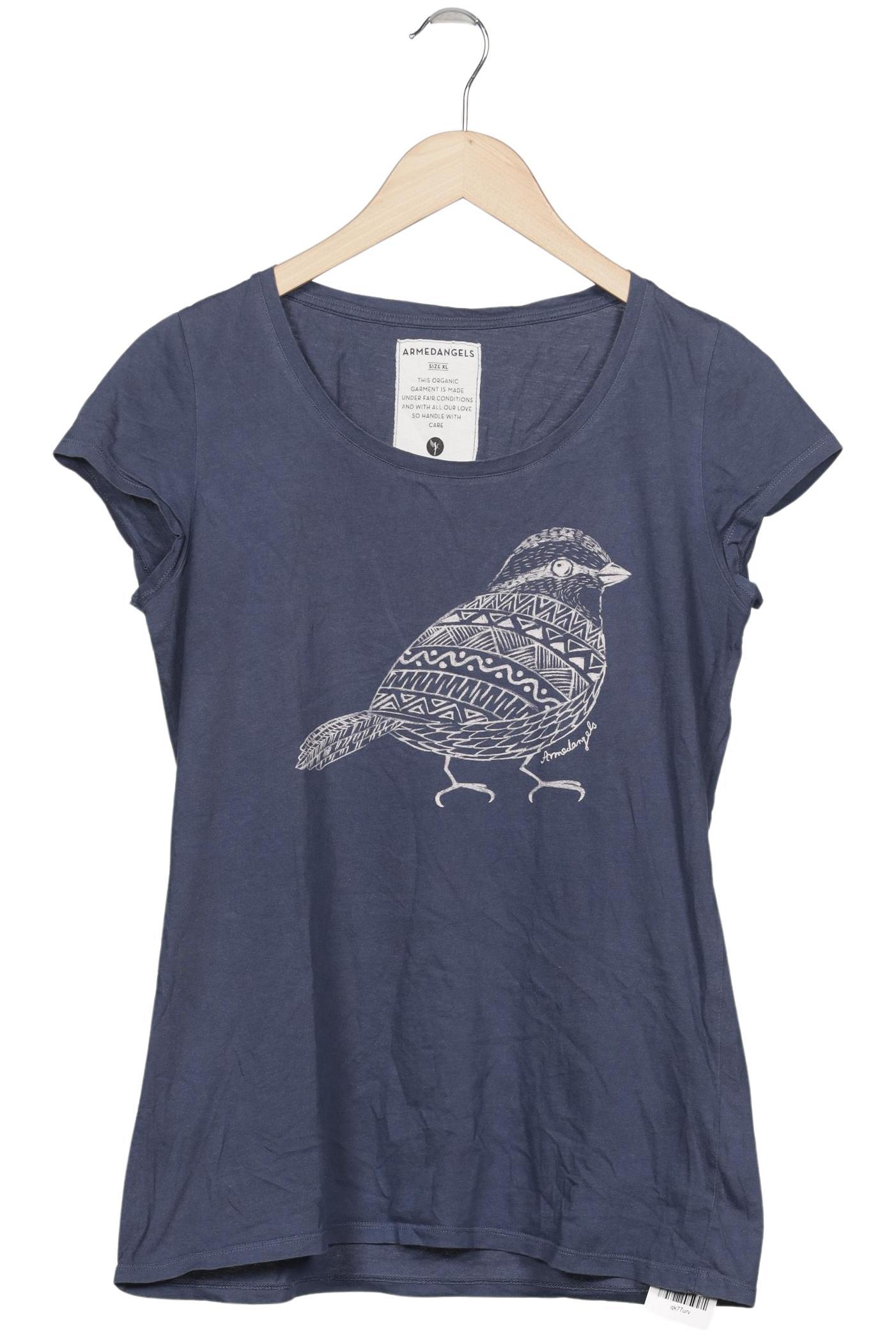 

Armedangels Damen T-Shirt, marineblau, Gr. 44