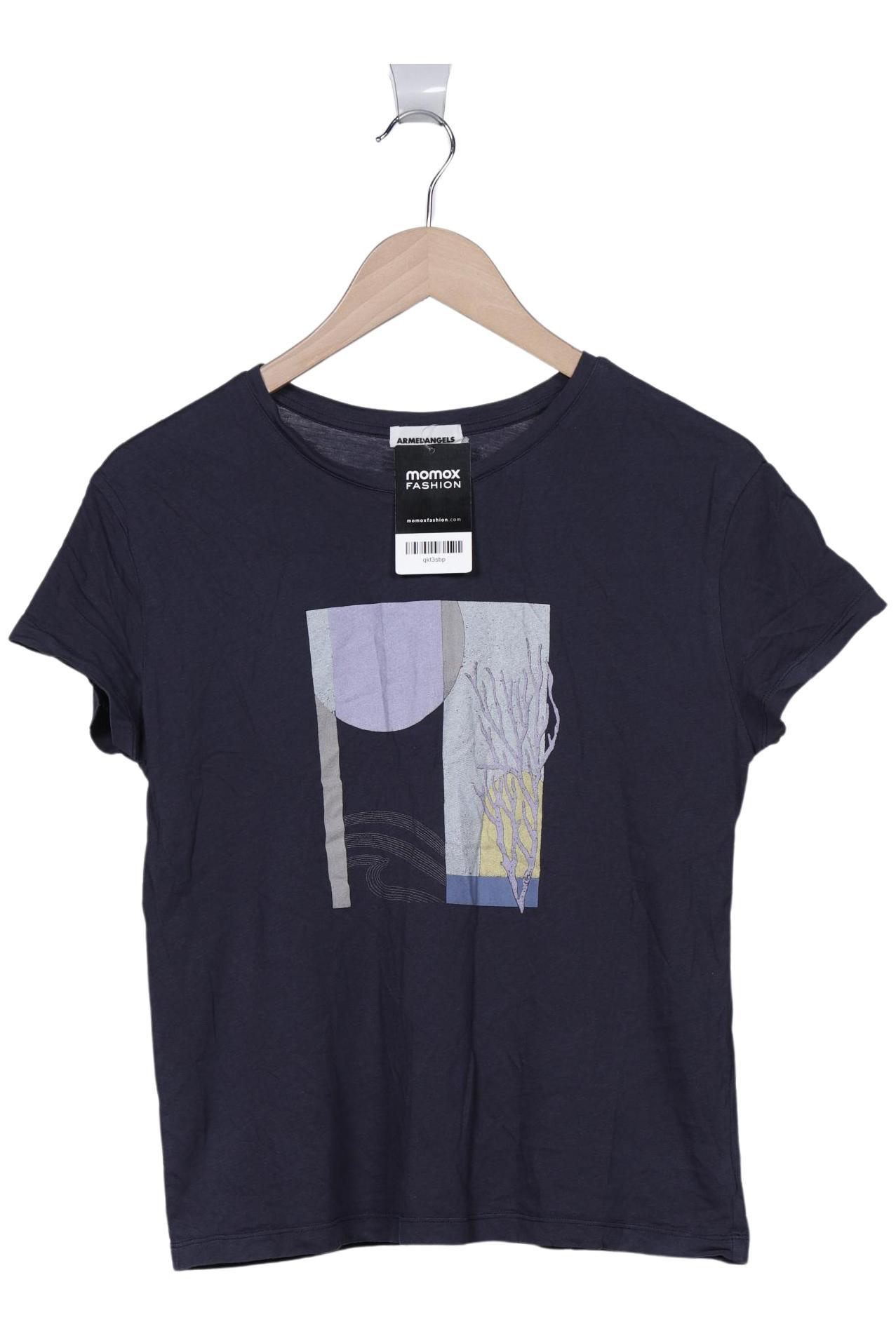

Armedangels Damen T-Shirt, marineblau, Gr. 36