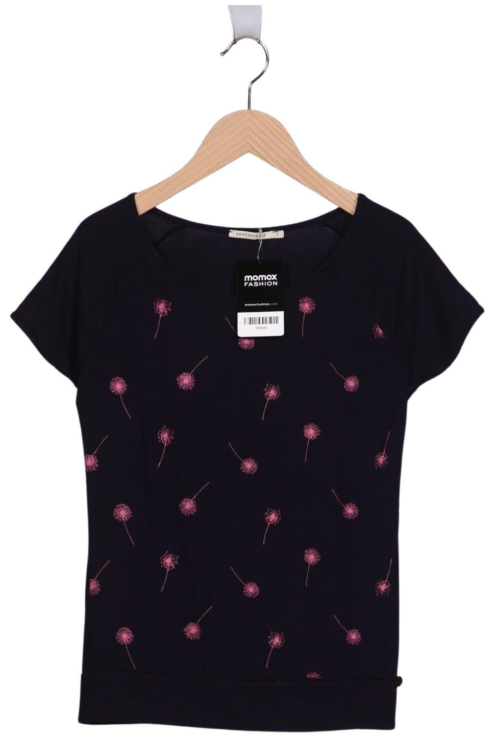 

Armedangels Damen T-Shirt, marineblau, Gr. 36