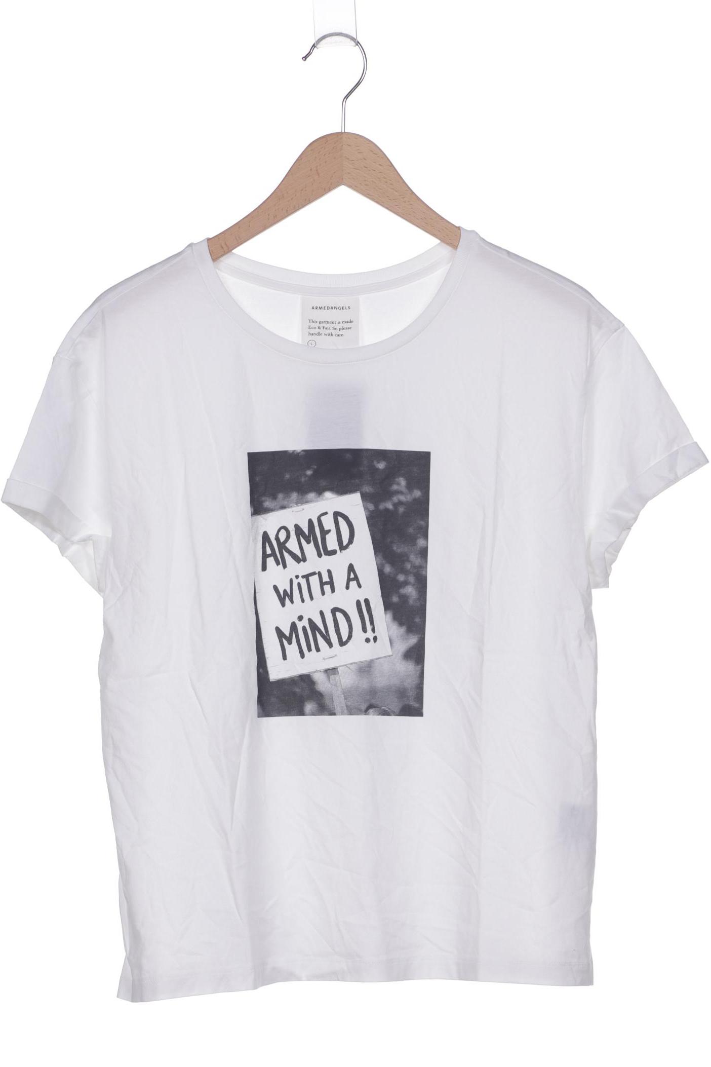 

Armedangels Damen T-Shirt, weiß, Gr. 42