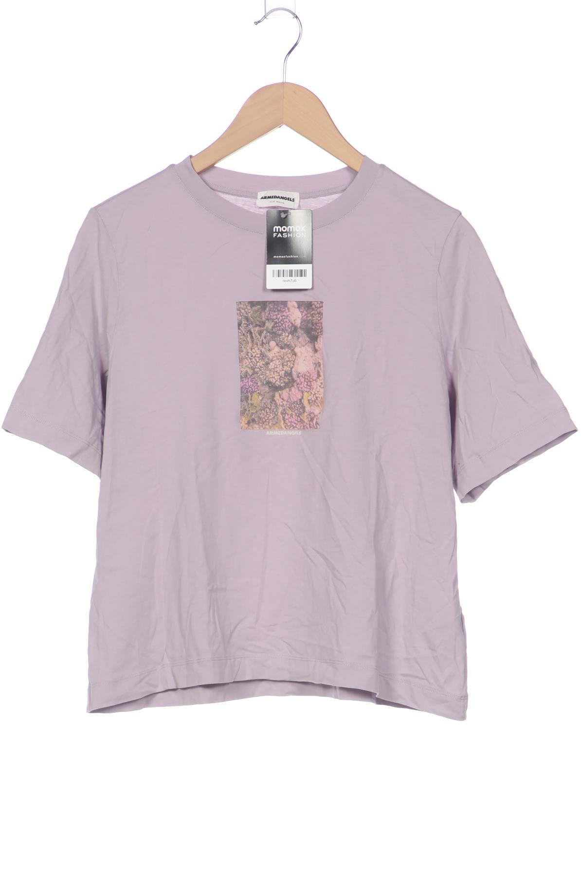 

Armedangels Damen T-Shirt, flieder, Gr. 40