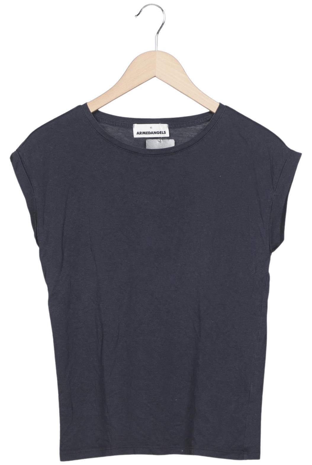 

Armedangels Damen T-Shirt, marineblau, Gr. 34