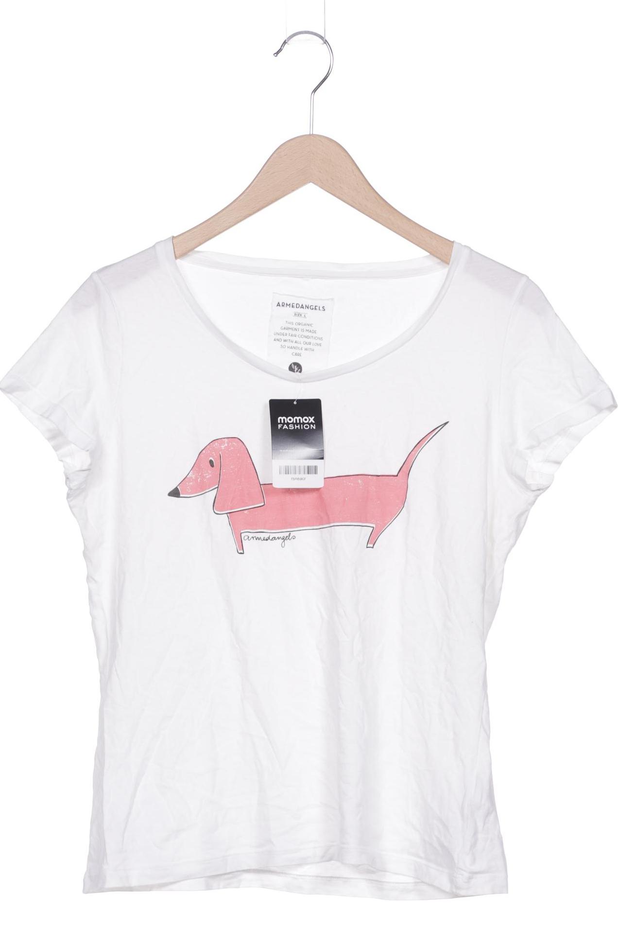 

Armedangels Damen T-Shirt, weiß, Gr. 42