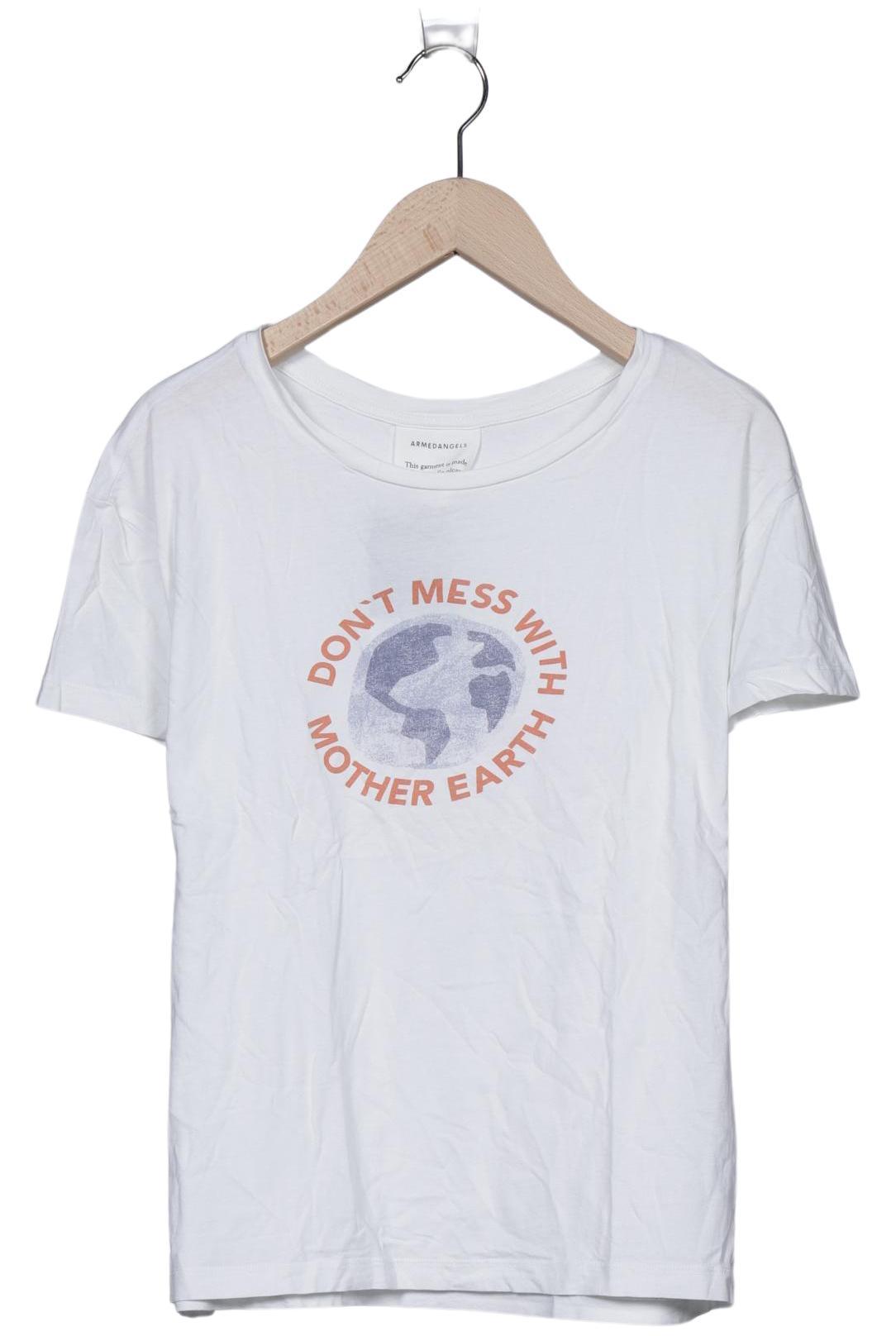 

Armedangels Damen T-Shirt, weiß, Gr. 34