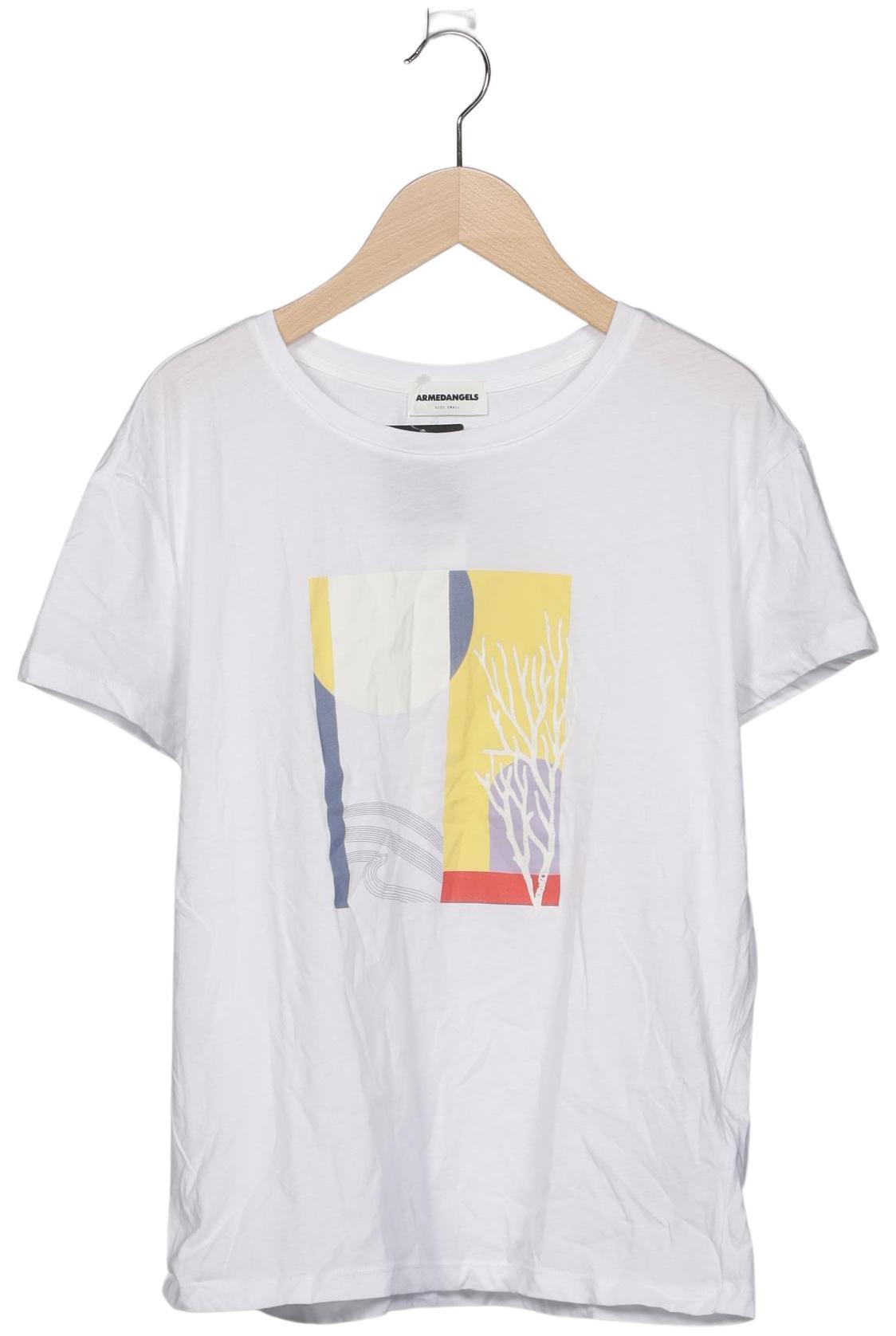 

Armedangels Damen T-Shirt, weiß, Gr. 36