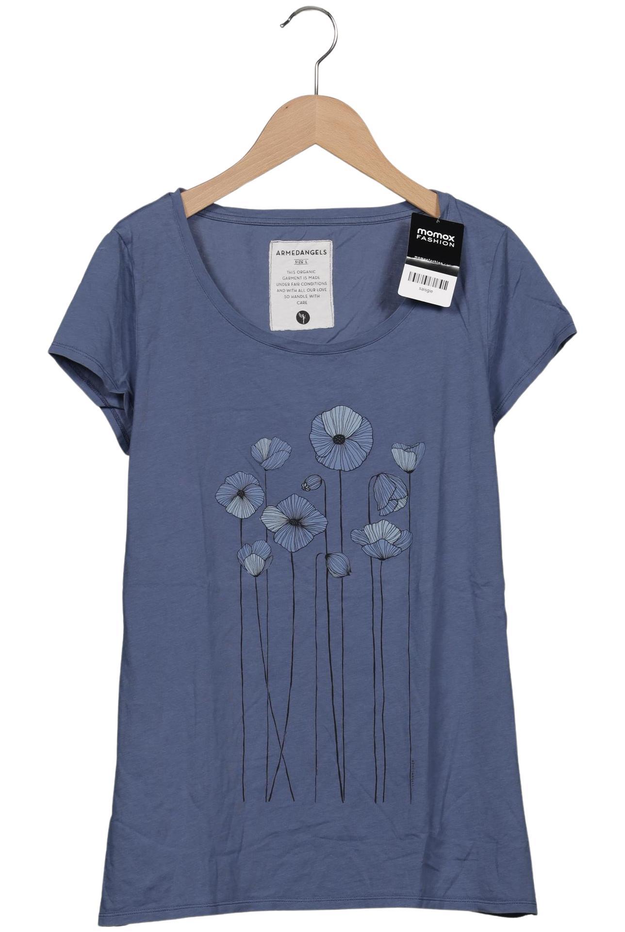

Armedangels Damen T-Shirt, blau, Gr. 42
