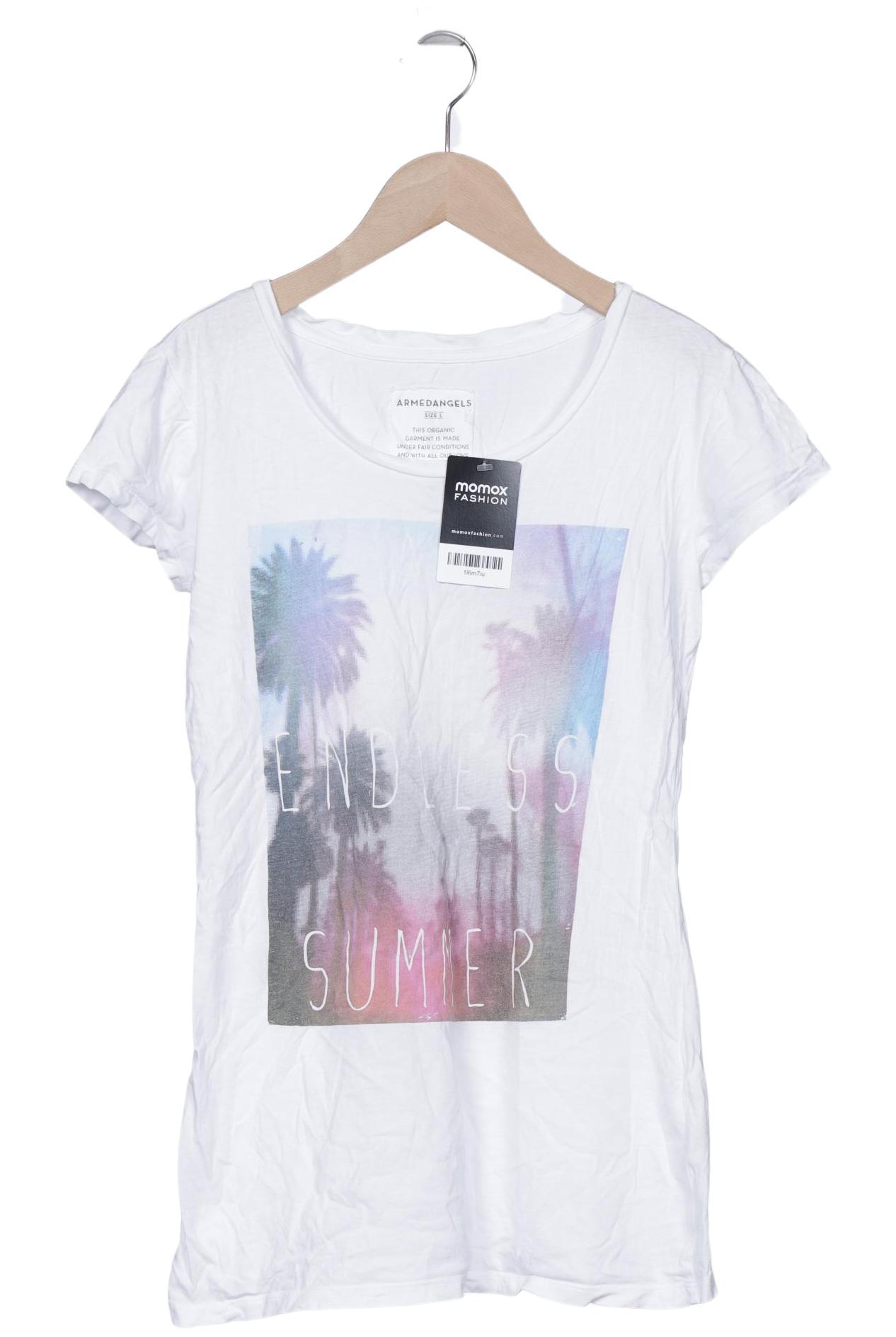 

Armedangels Damen T-Shirt, weiß, Gr. 42
