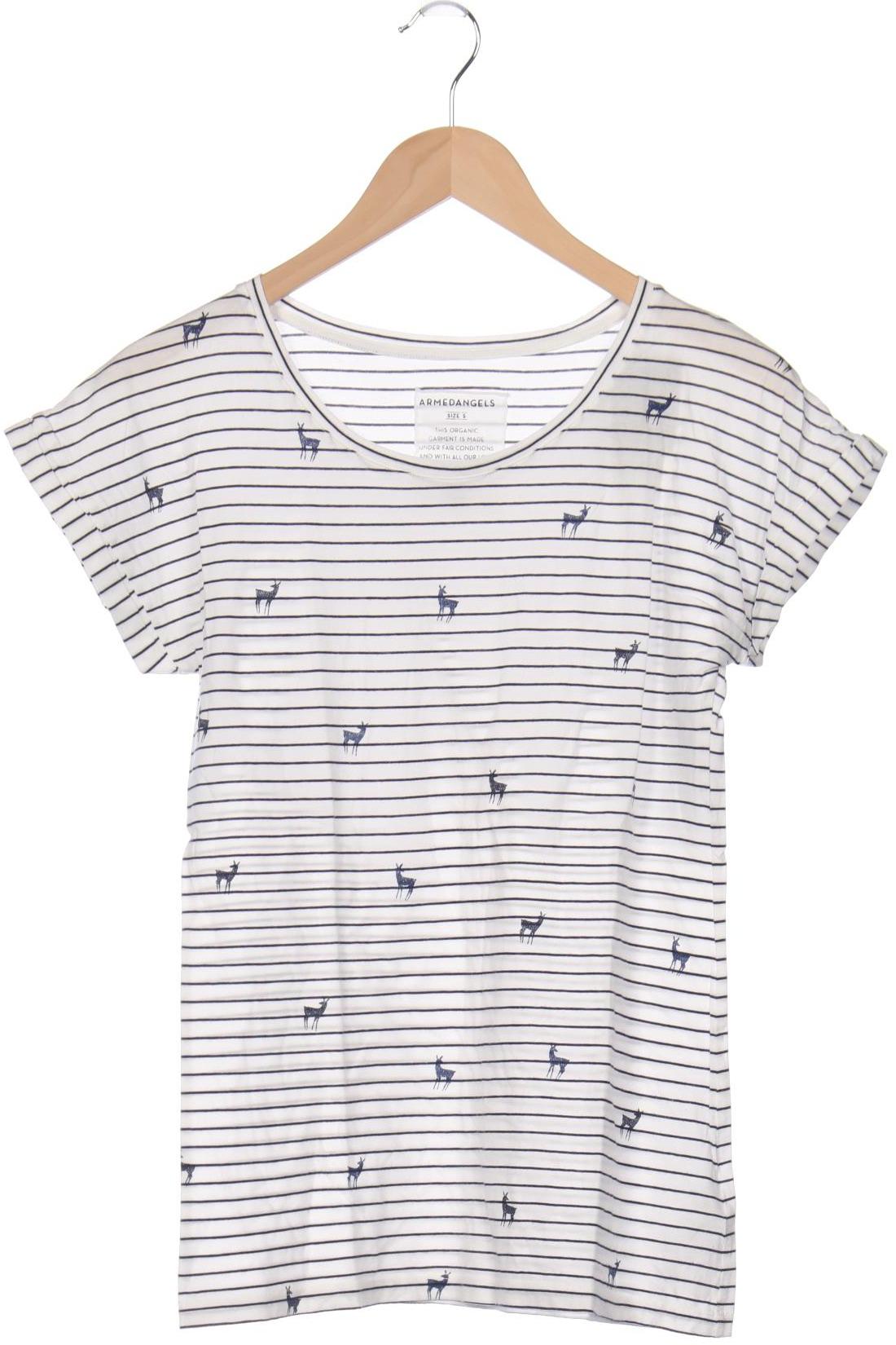 

Armedangels Damen T-Shirt, weiß, Gr. 36