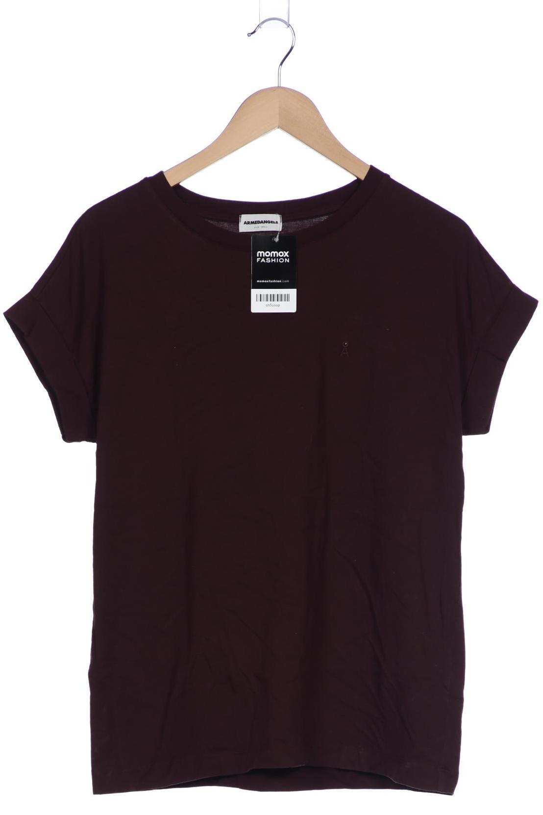 

Armedangels Damen T-Shirt, bordeaux, Gr. 36