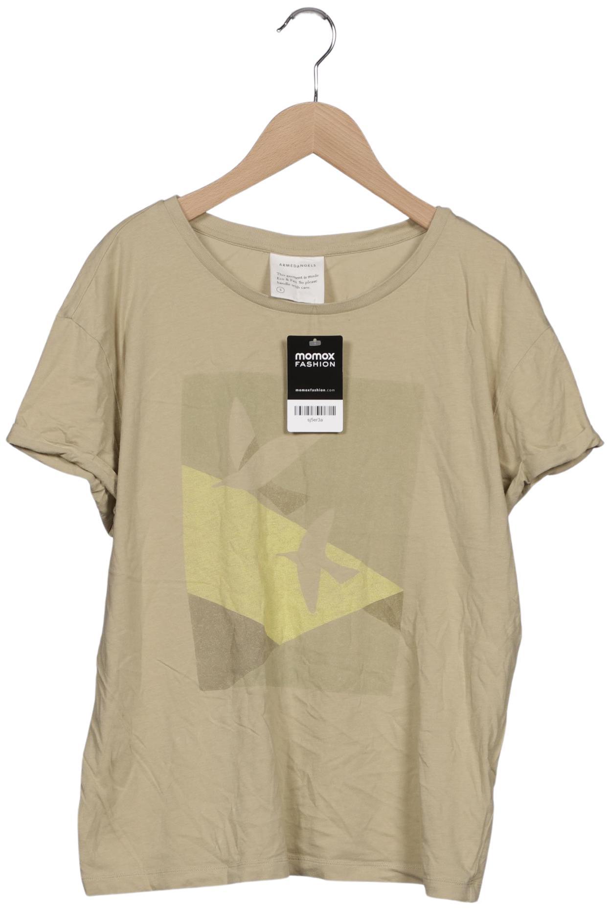 

Armedangels Damen T-Shirt, beige, Gr. 36
