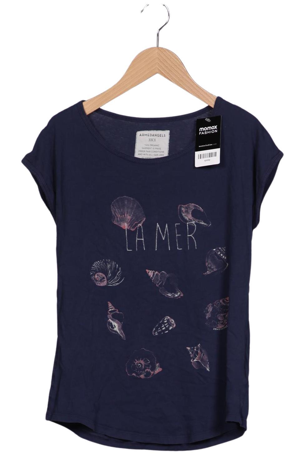 

Armedangels Damen T-Shirt, marineblau, Gr. 38