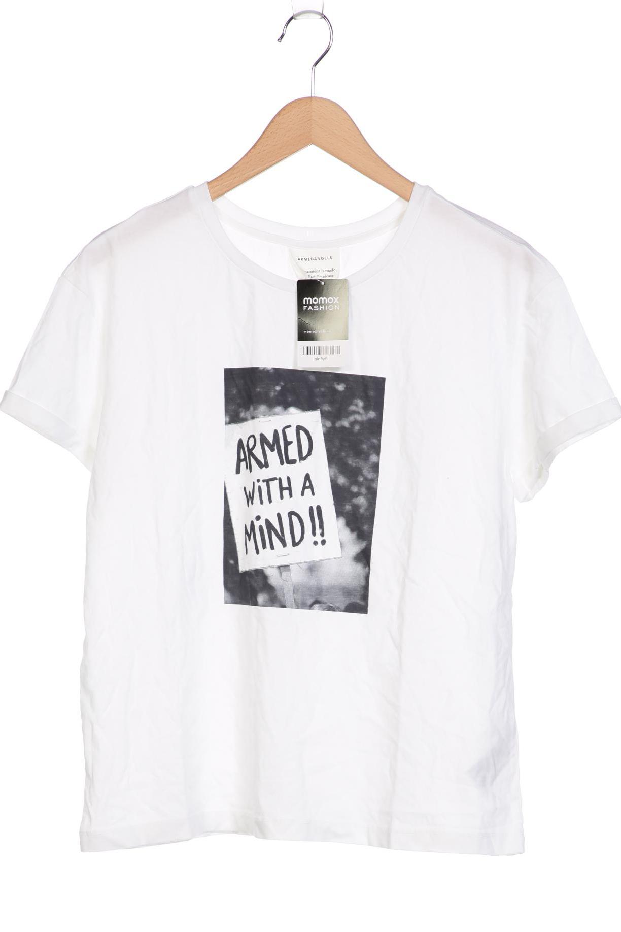 

Armedangels Damen T-Shirt, weiß, Gr. 40