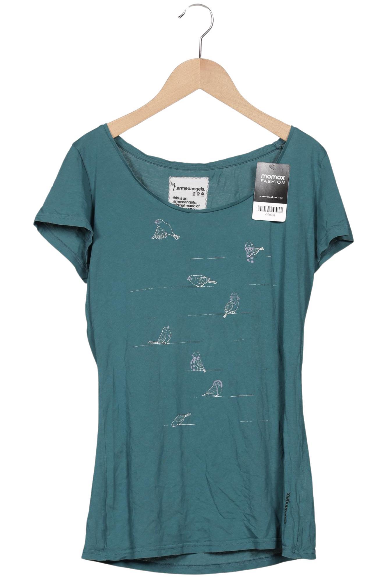 

Armedangels Damen T-Shirt, türkis, Gr. 42