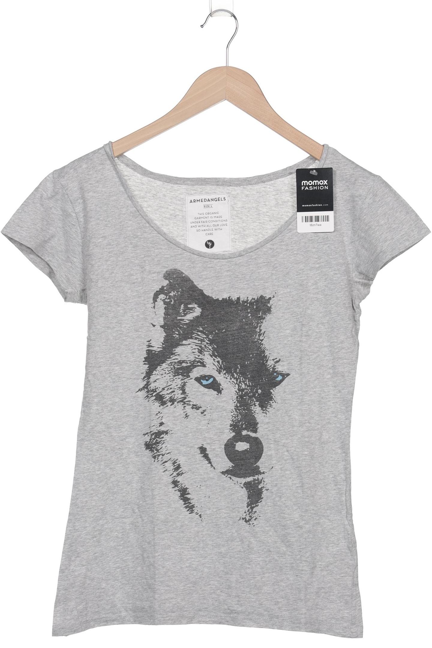

Armedangels Damen T-Shirt, grau, Gr. 42