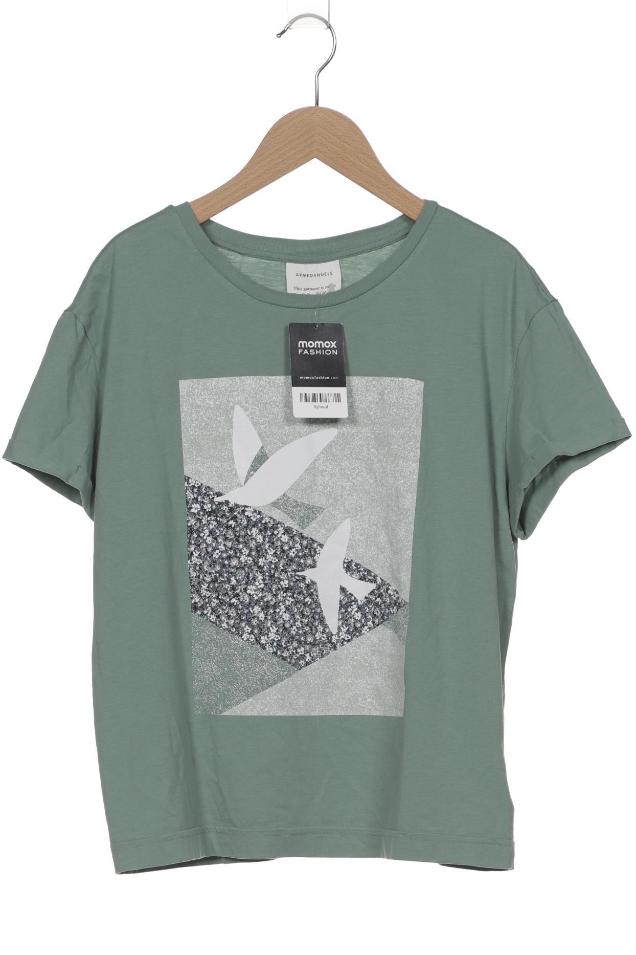 

Armedangels Damen T-Shirt, grün, Gr. 36