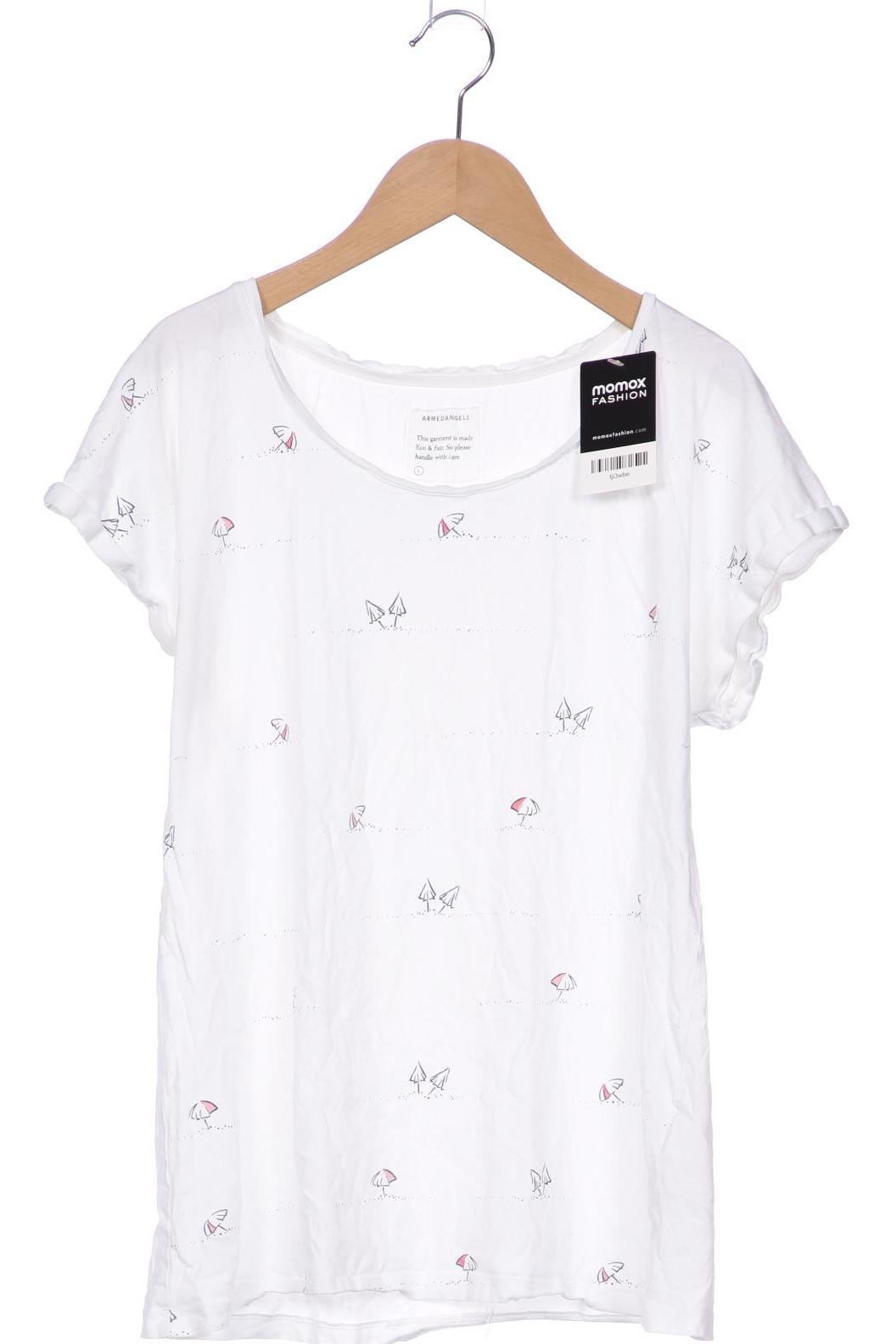 

Armedangels Damen T-Shirt, weiß, Gr. 42
