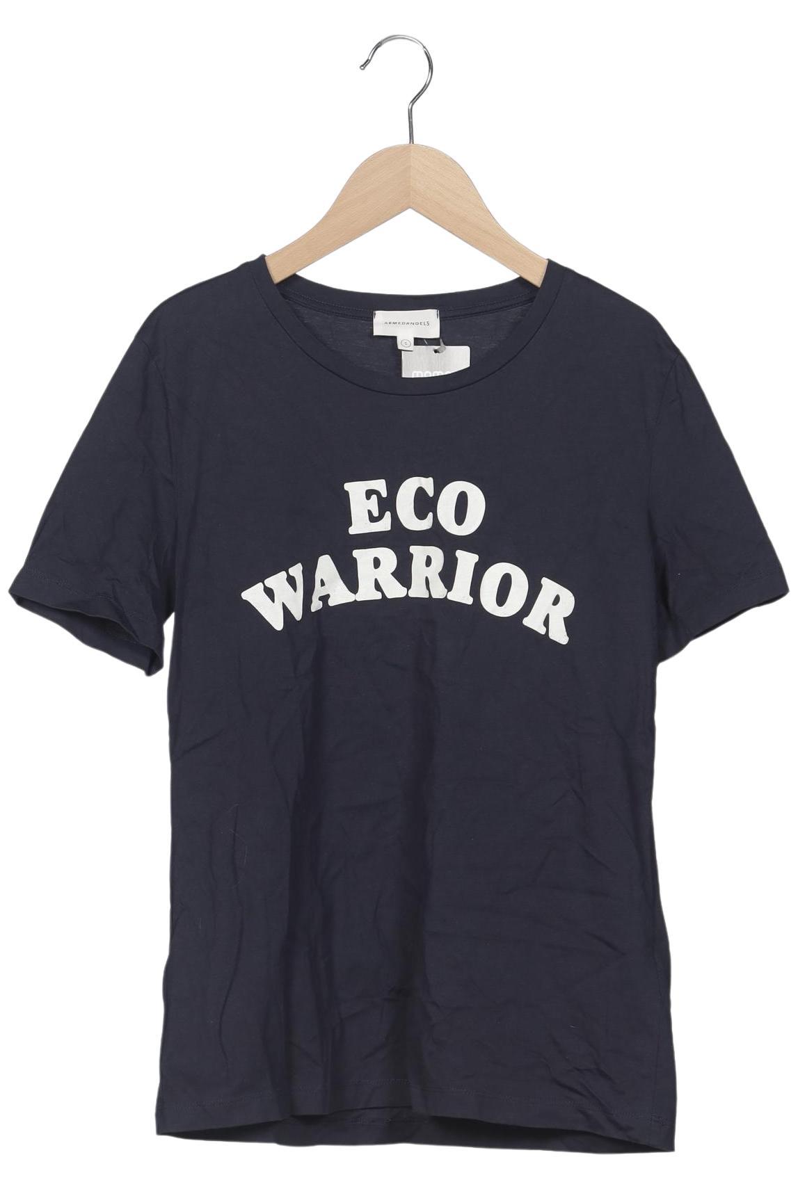 

Armedangels Damen T-Shirt, marineblau, Gr. 36