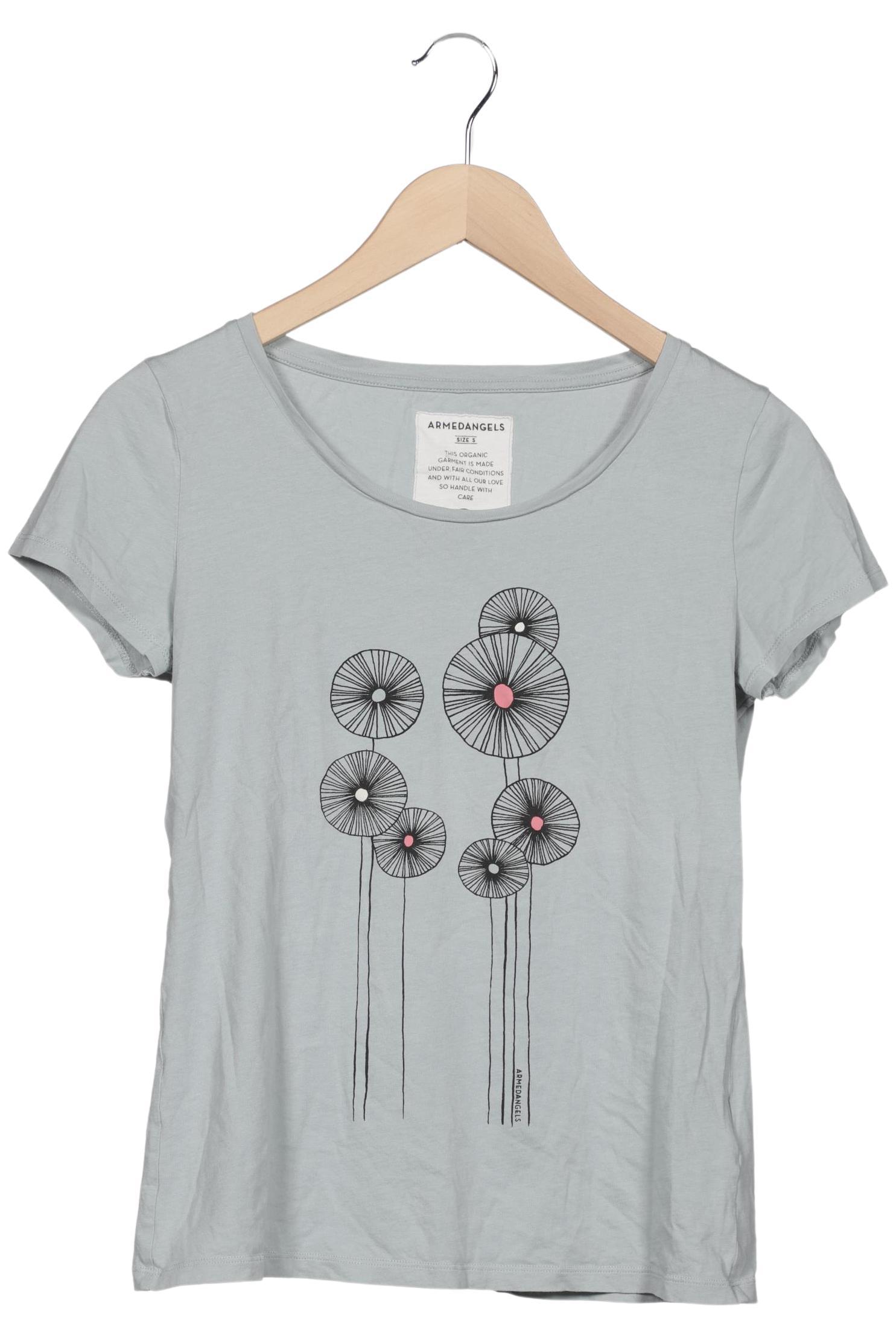

Armedangels Damen T-Shirt, hellblau, Gr. 36