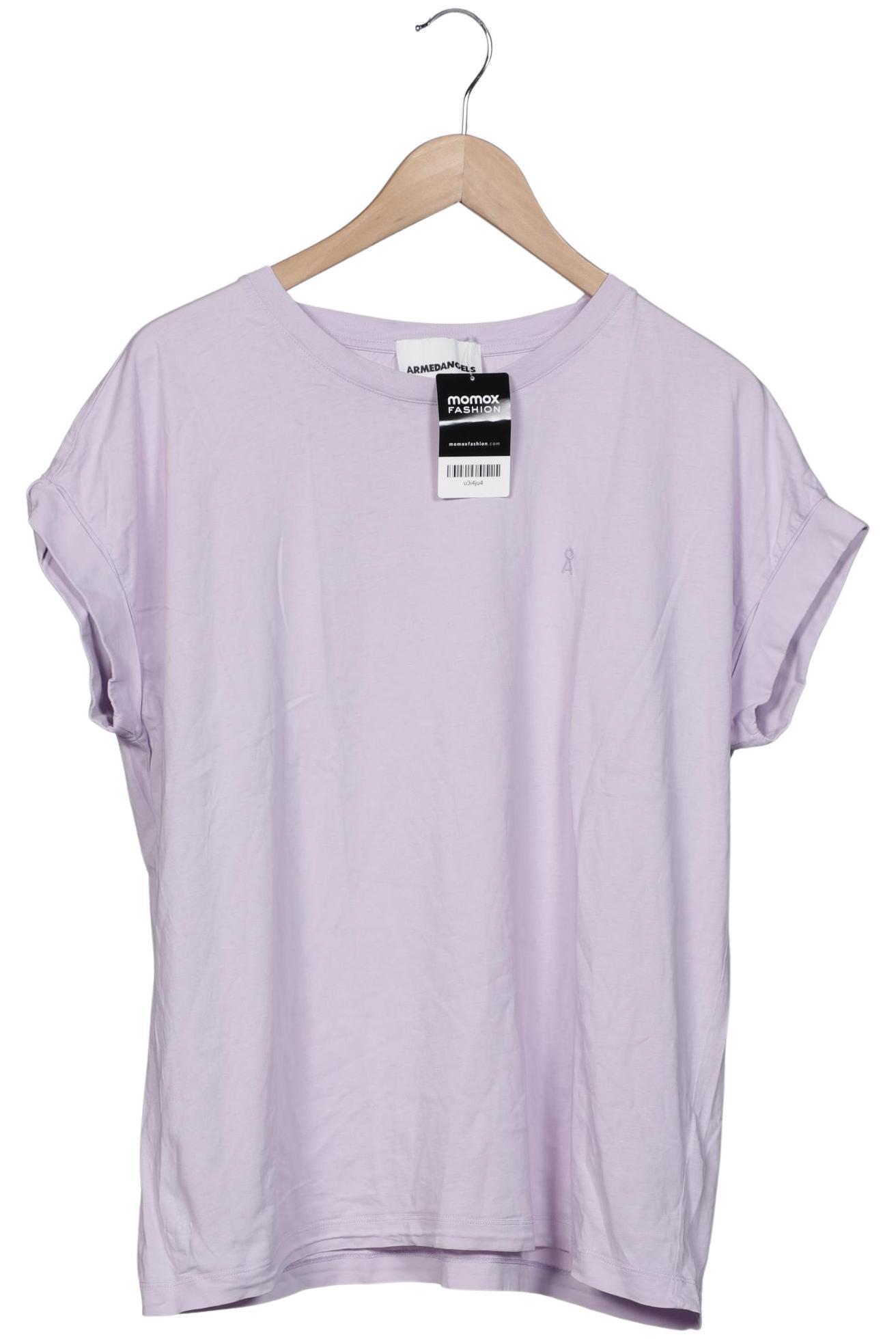 

Armedangels Damen T-Shirt, flieder, Gr. 44
