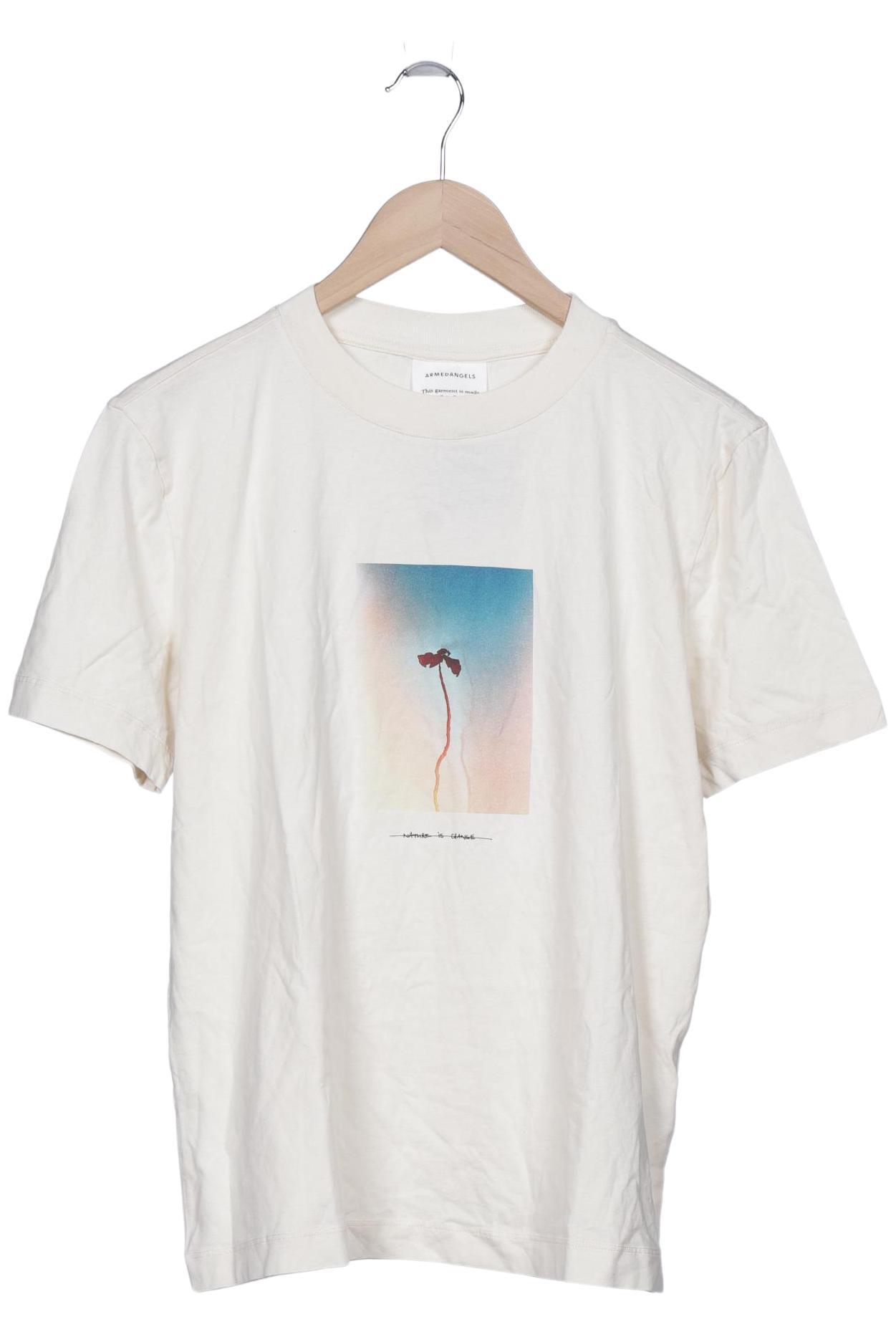

Armedangels Damen T-Shirt, cremeweiß, Gr. 40