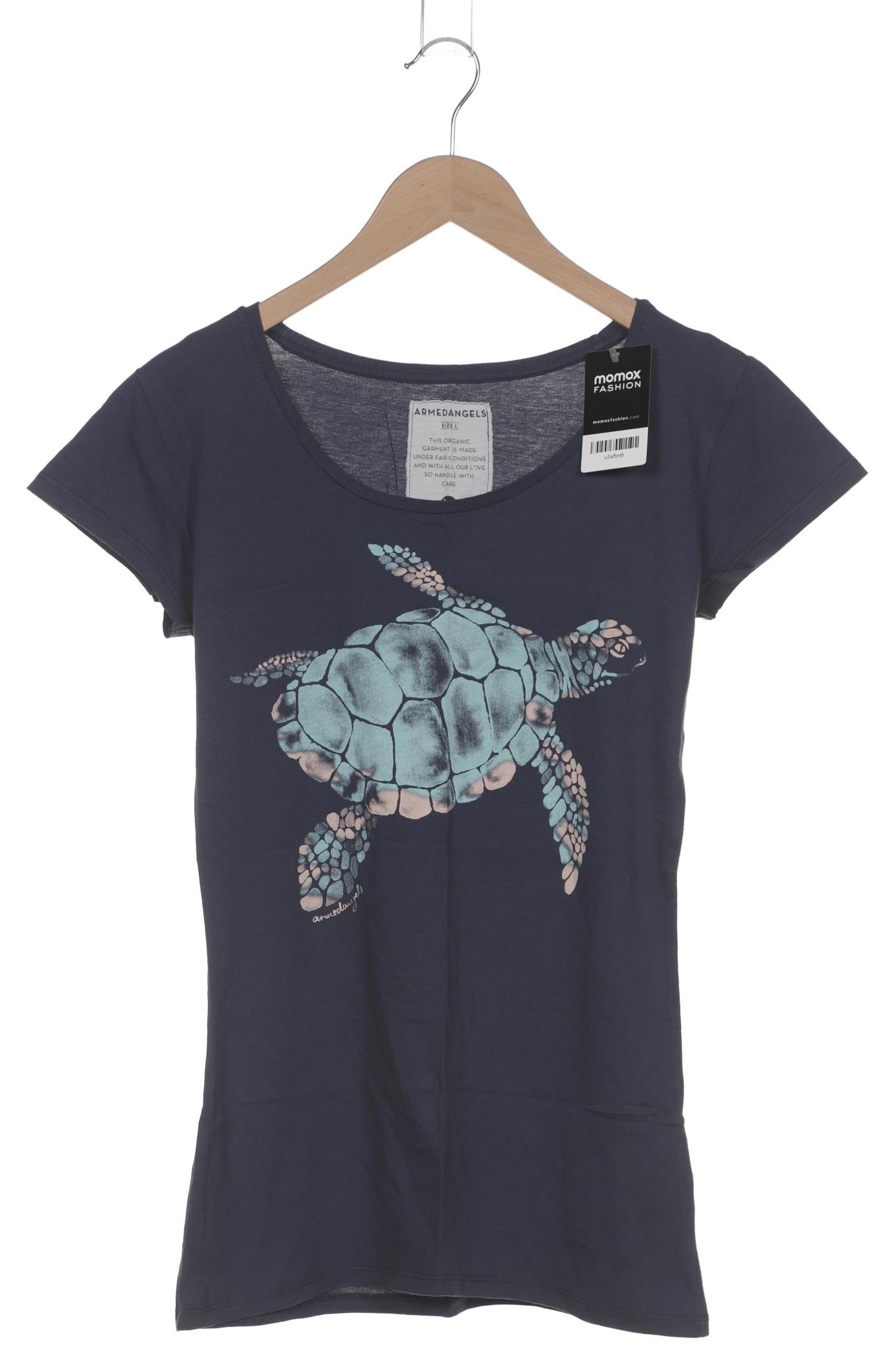 

Armedangels Damen T-Shirt, marineblau, Gr. 42