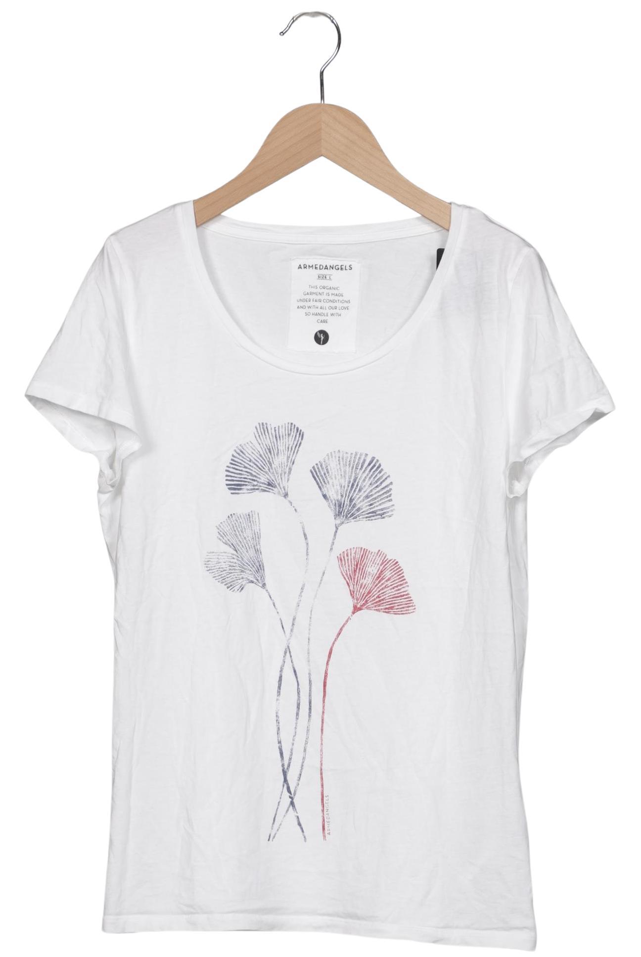 

Armedangels Damen T-Shirt, weiß, Gr. 42