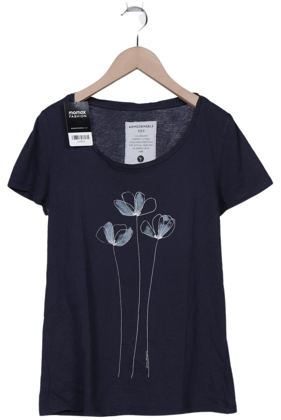 

Armedangels Damen T-Shirt, marineblau, Gr. 38