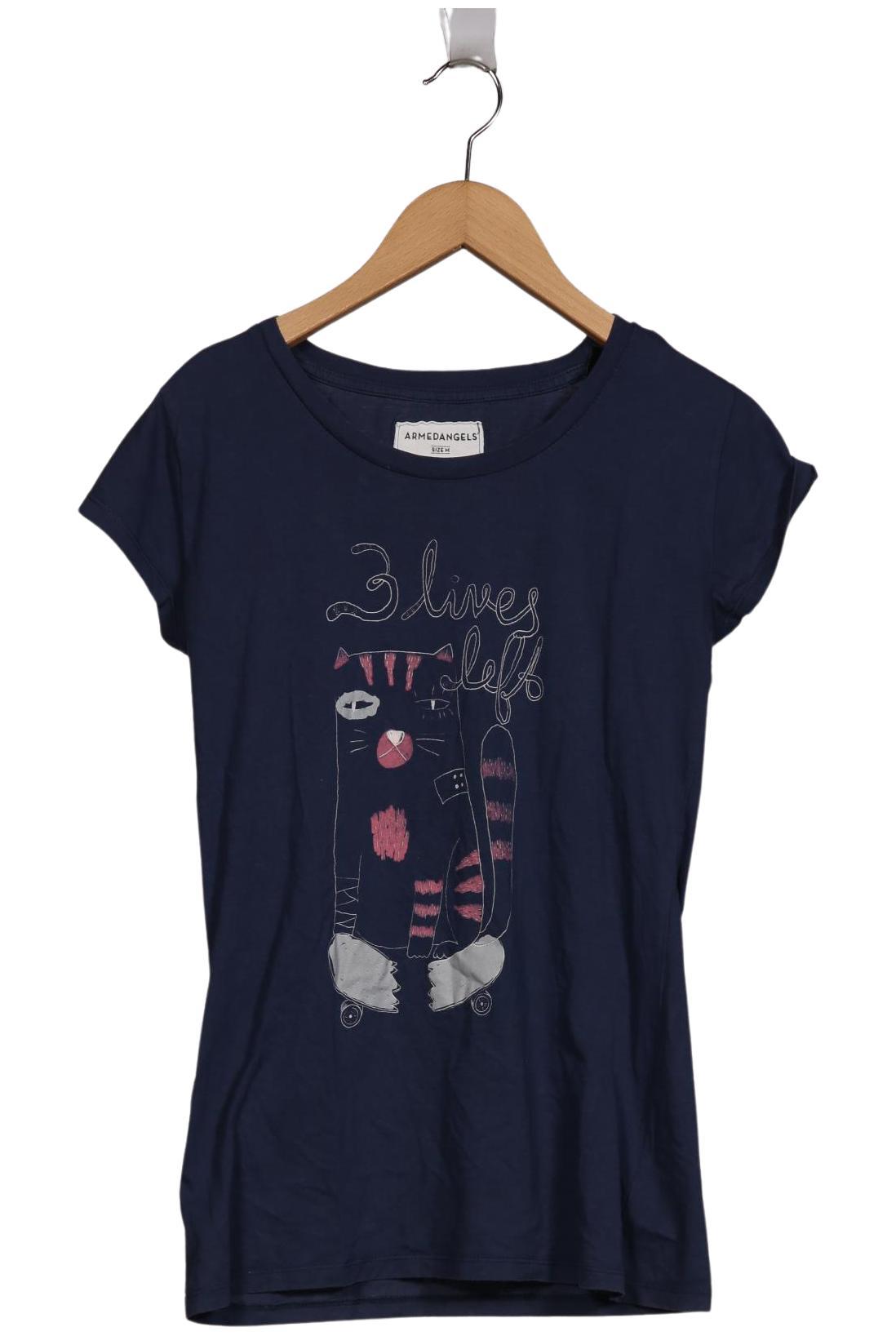 

Armedangels Damen T-Shirt, marineblau, Gr. 38