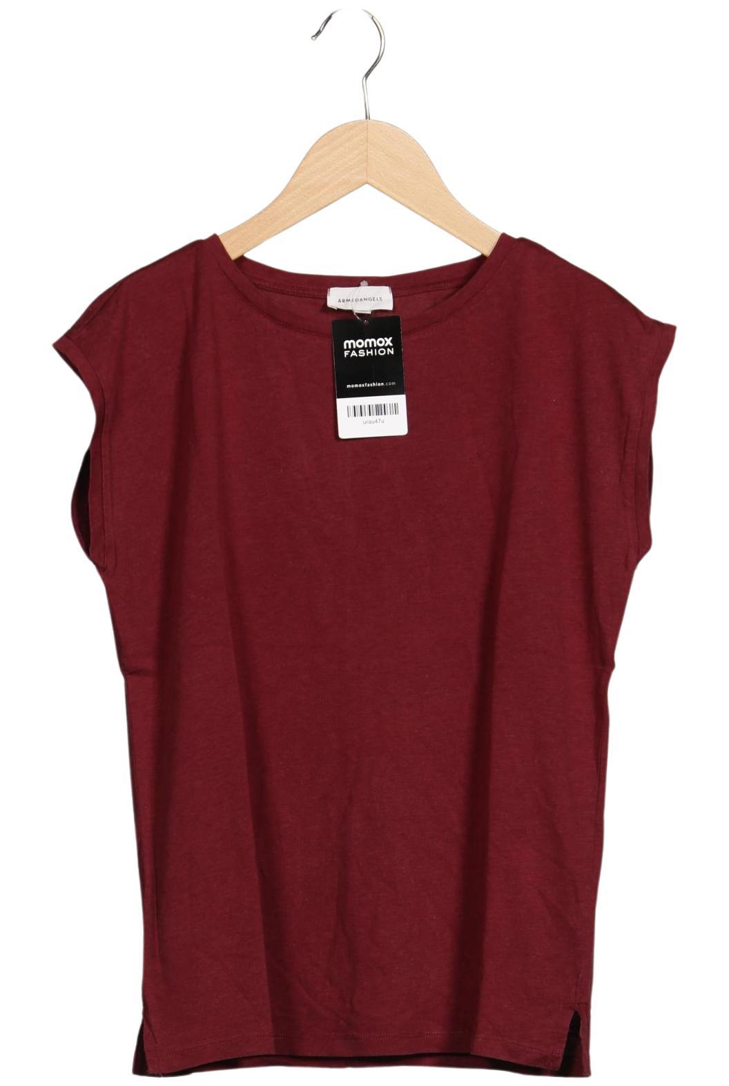 

Armedangels Damen T-Shirt, bordeaux, Gr. 34