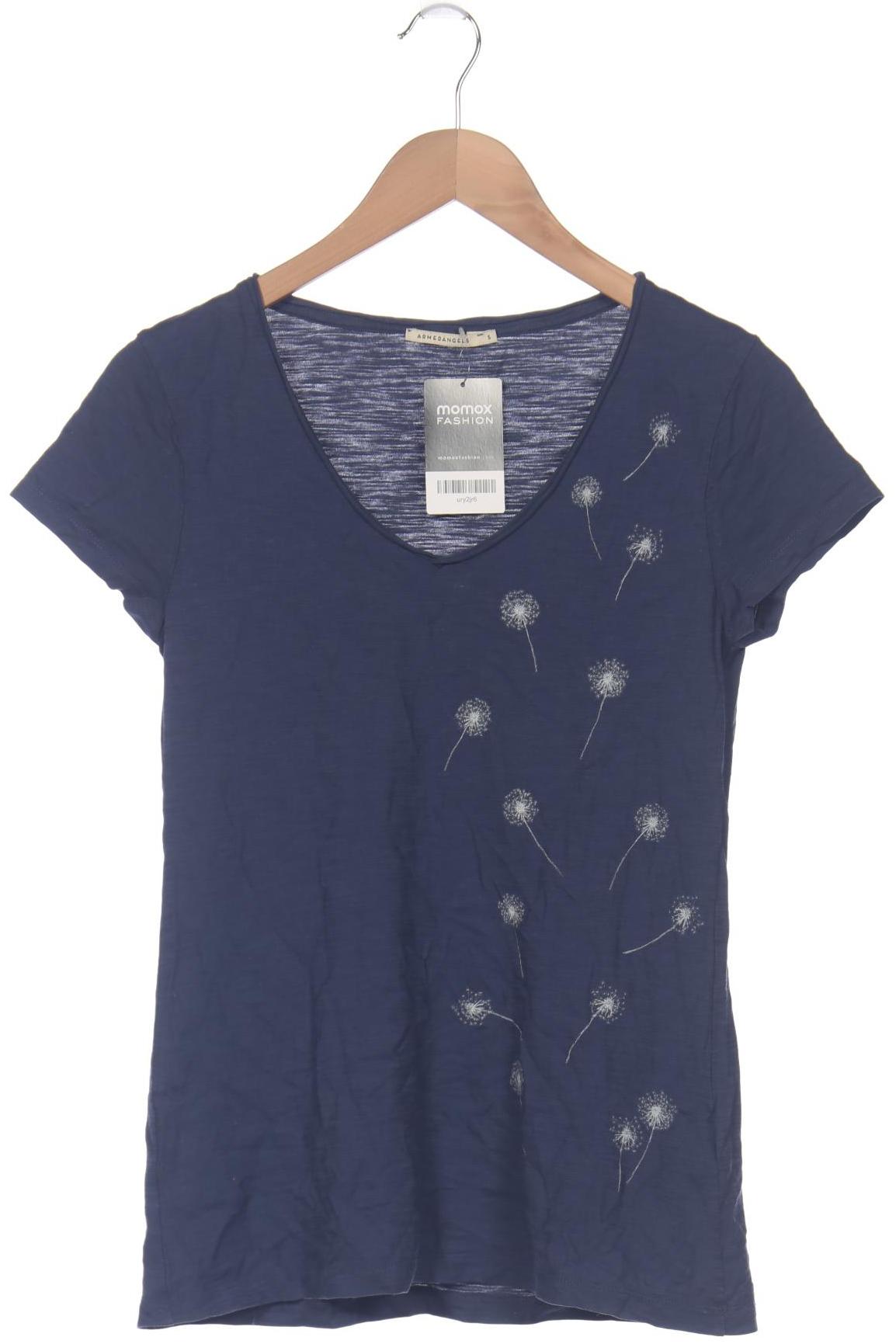 

Armedangels Damen T-Shirt, marineblau, Gr. 36
