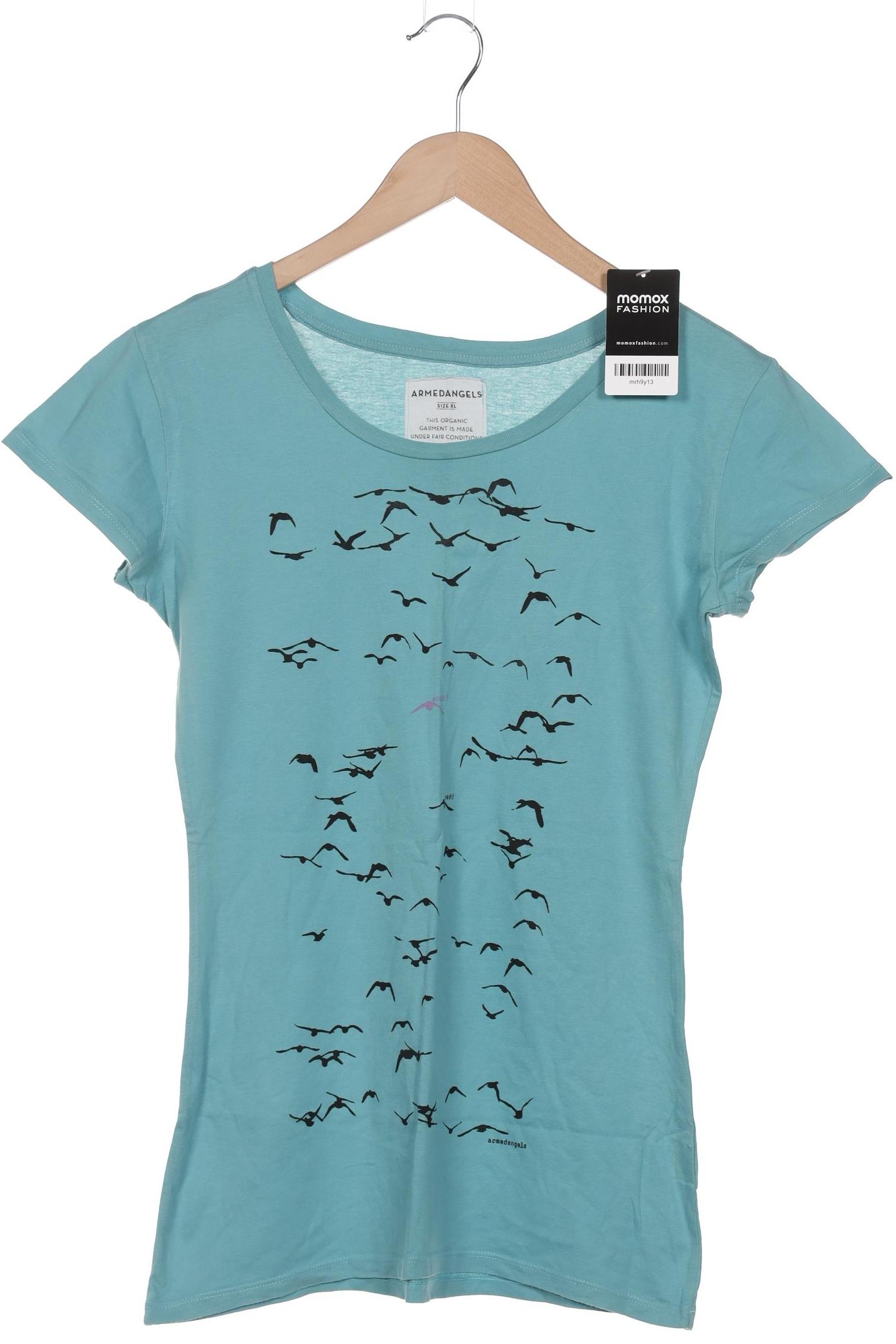 

Armedangels Damen T-Shirt, blau, Gr. 44