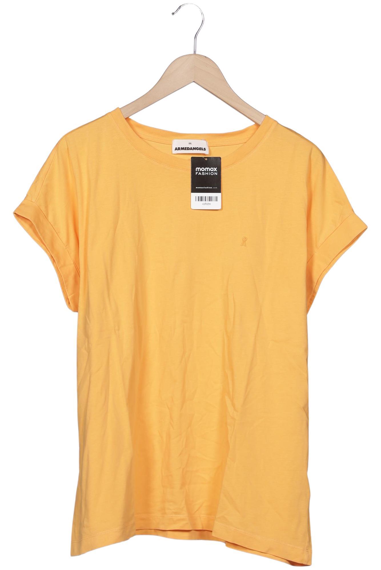 

Armedangels Damen T-Shirt, gelb, Gr. 46