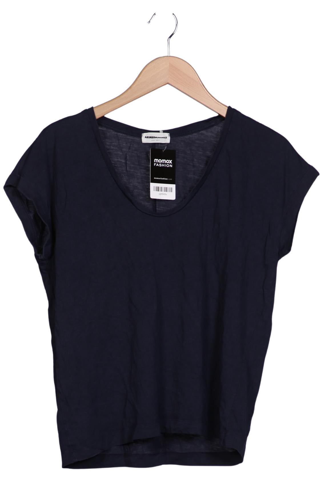

Armedangels Damen T-Shirt, marineblau, Gr. 36