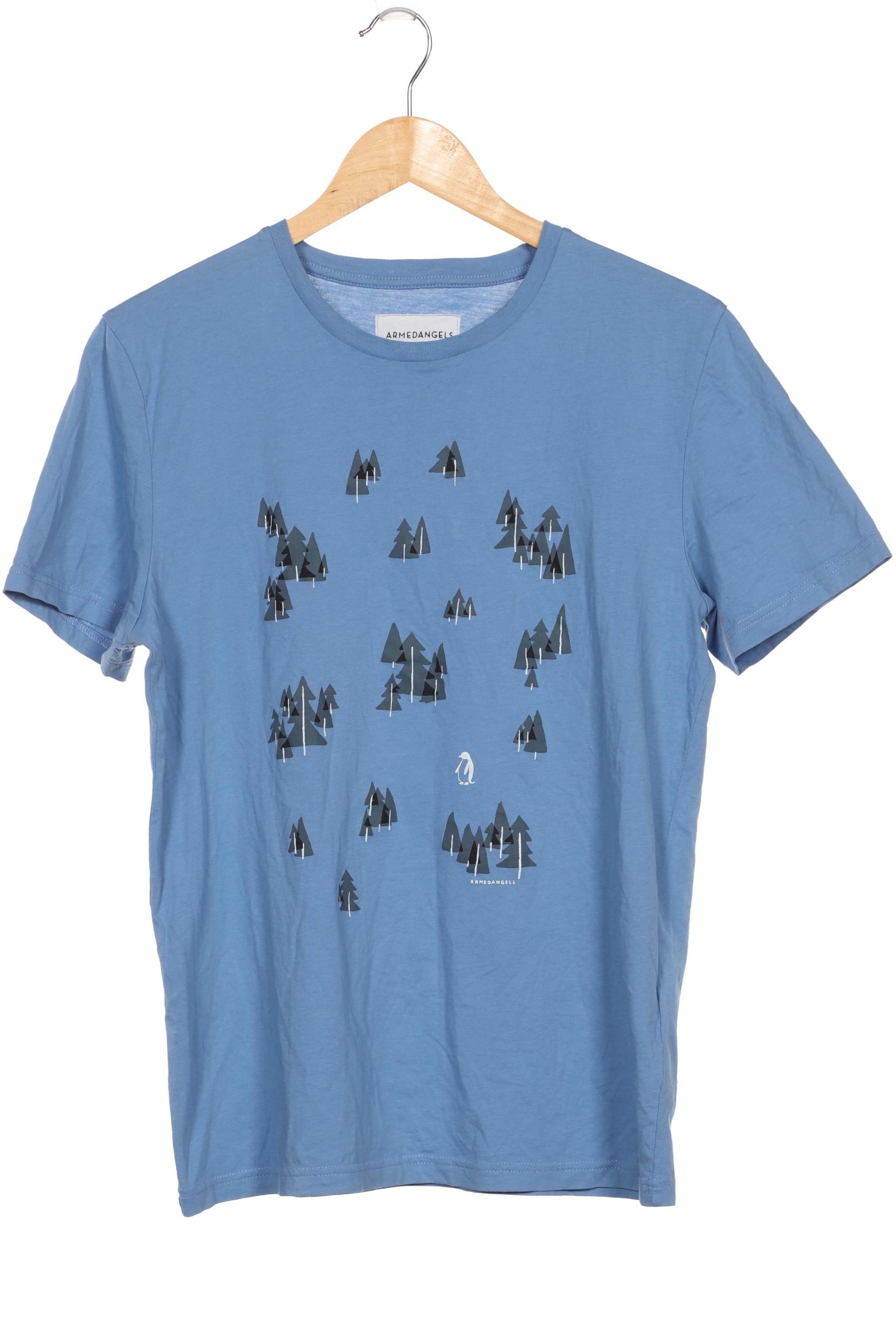 

Armedangels Damen T-Shirt, blau, Gr. 42