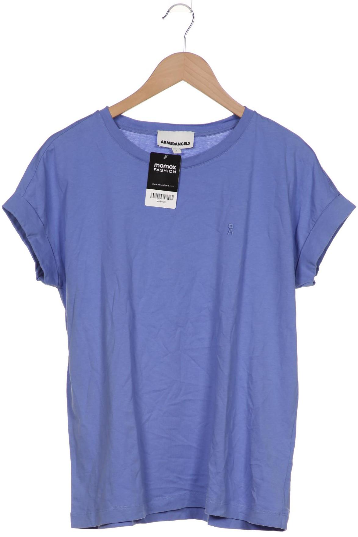 

Armedangels Damen T-Shirt, blau, Gr. 36
