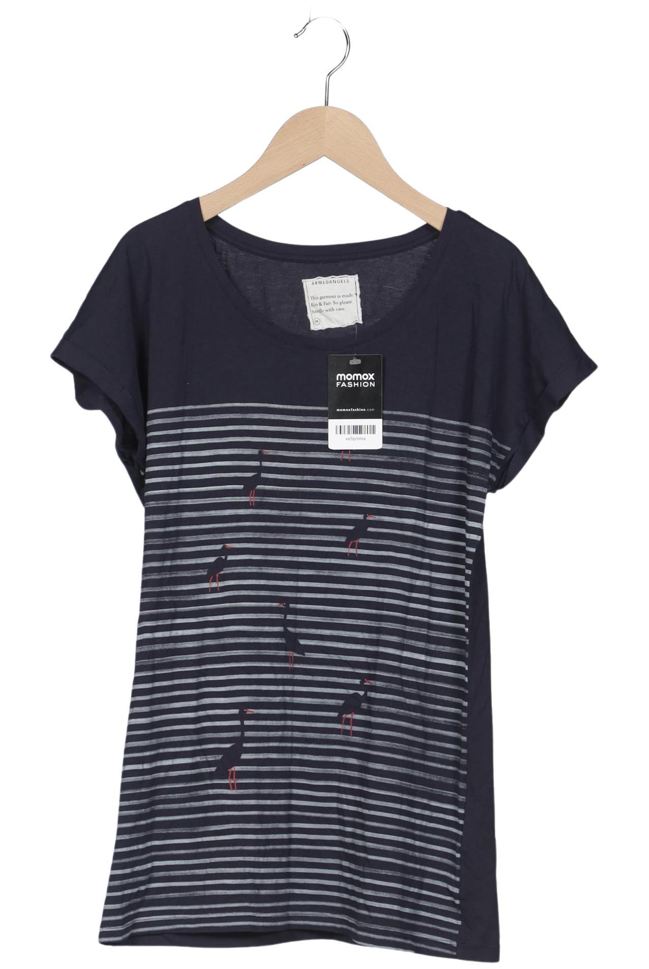

Armedangels Damen T-Shirt, marineblau, Gr. 38