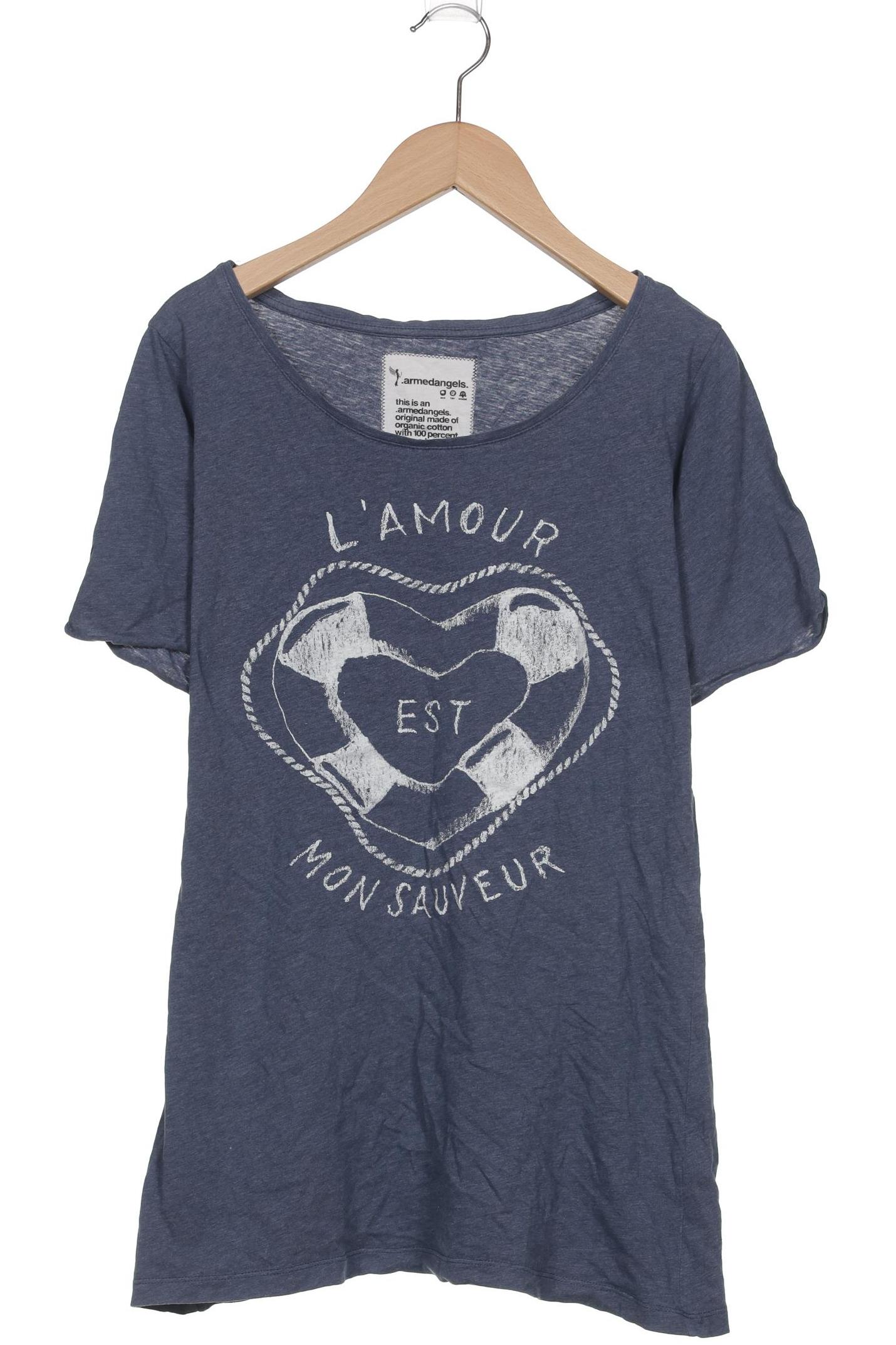 

Armedangels Damen T-Shirt, blau, Gr. 38