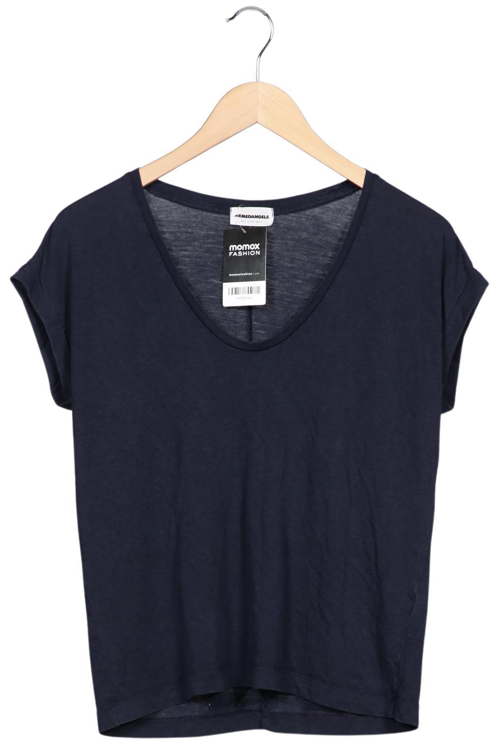 

Armedangels Damen T-Shirt, marineblau, Gr. 34