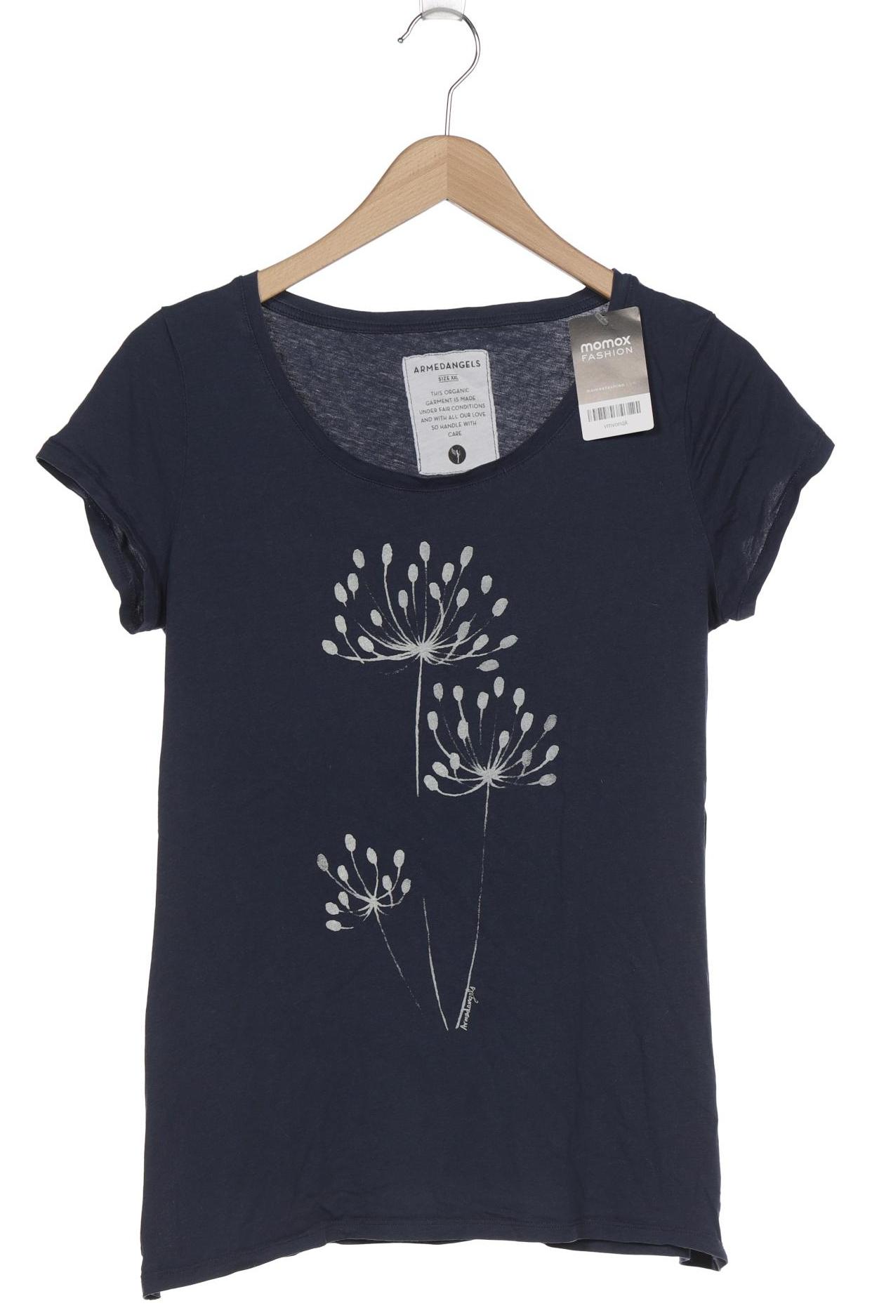 

Armedangels Damen T-Shirt, marineblau, Gr. 46