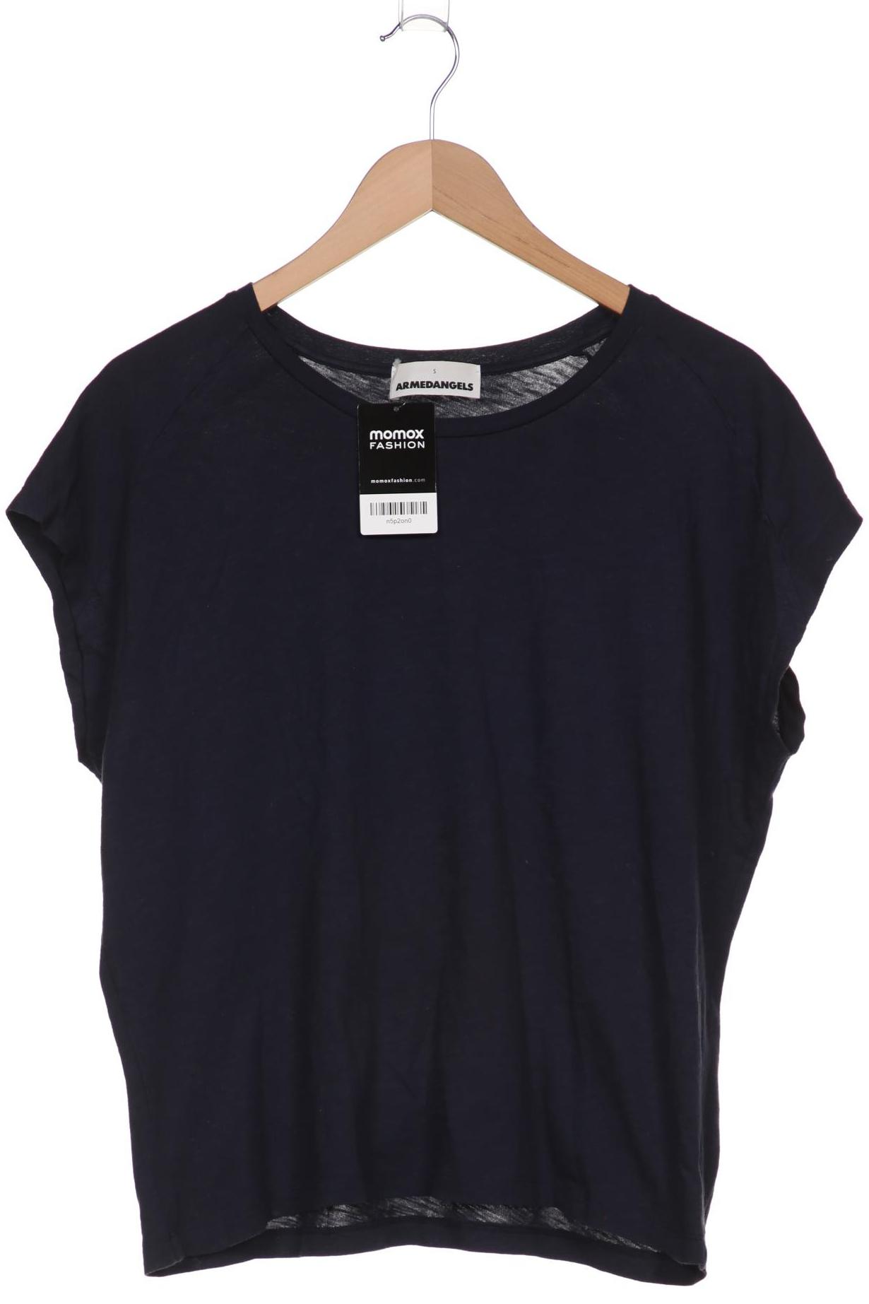 

Armedangels Damen T-Shirt, marineblau, Gr. 36