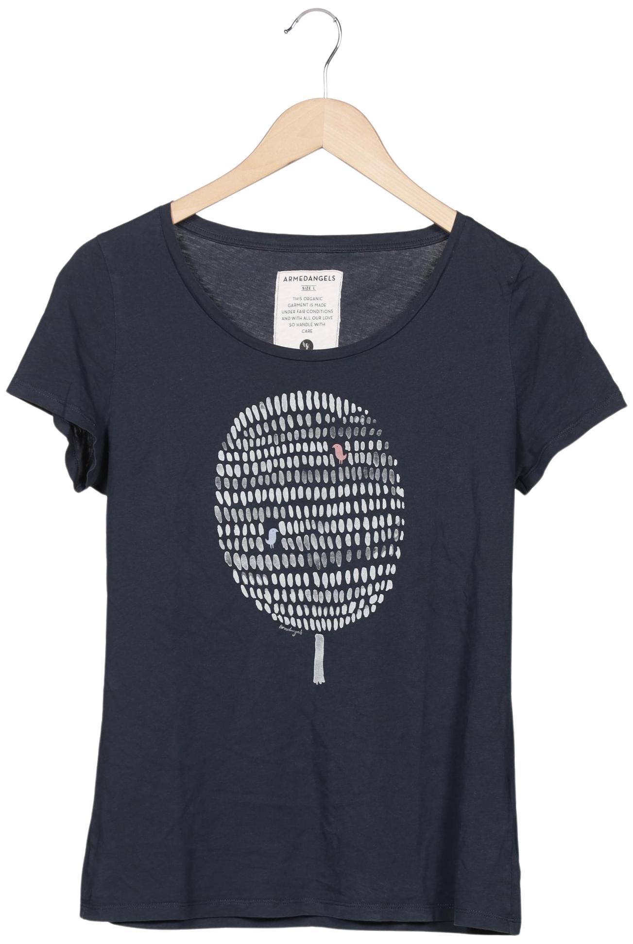 

Armedangels Damen T-Shirt, marineblau, Gr. 42