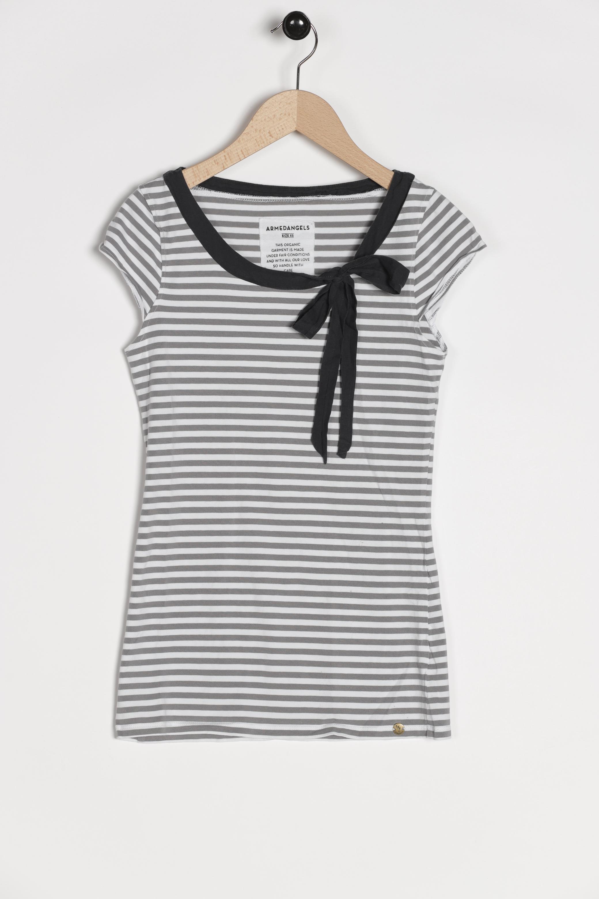 

Armedangels Damen T-Shirt, grau, Gr. 34