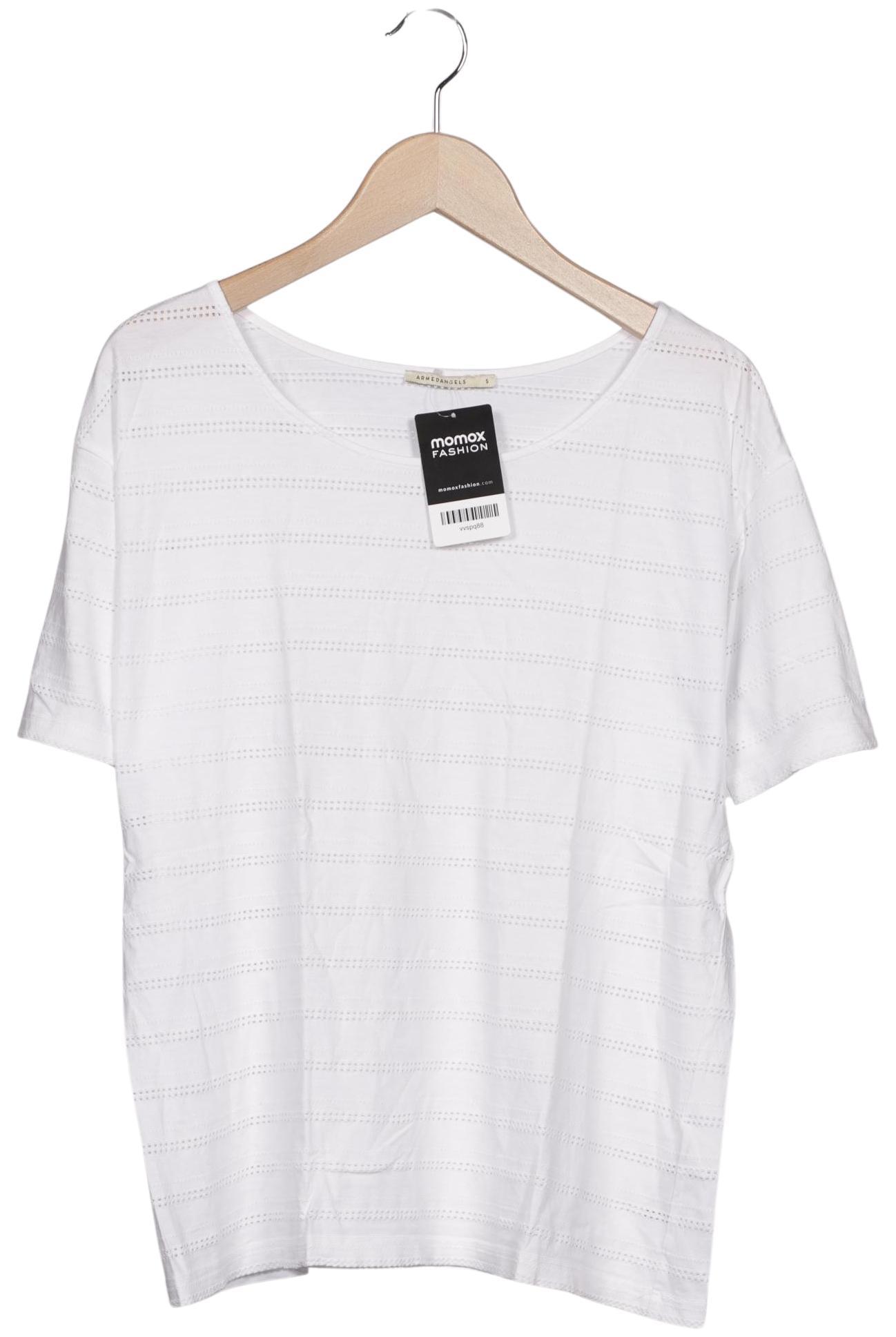 

Armedangels Damen T-Shirt, weiß, Gr. 36